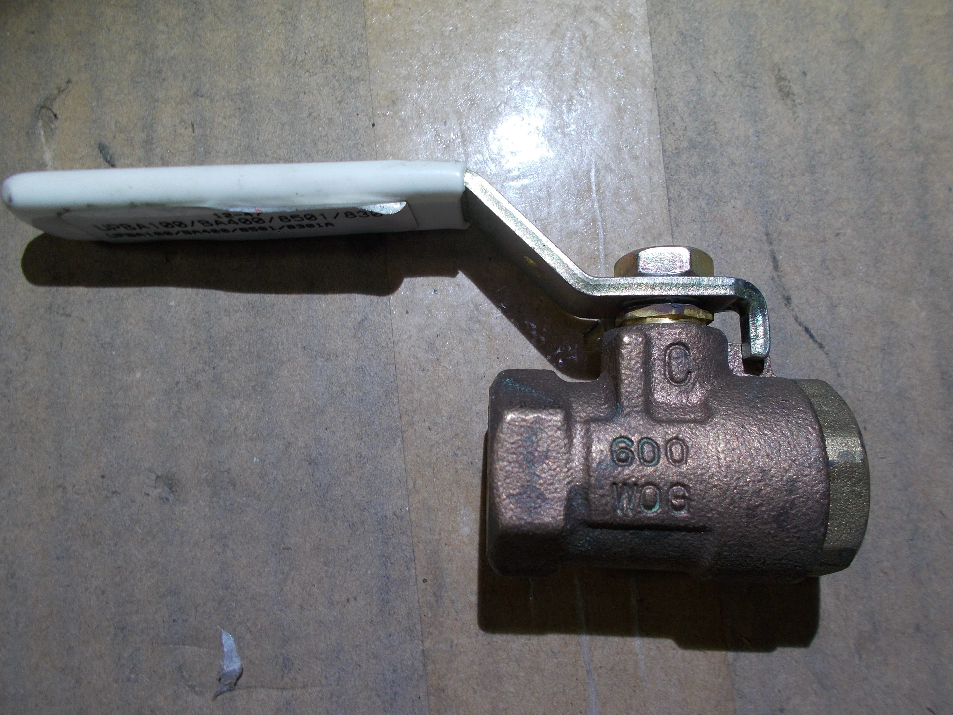 1/4"FPT Ultra Pure Bronze Ball Valve - Image 3