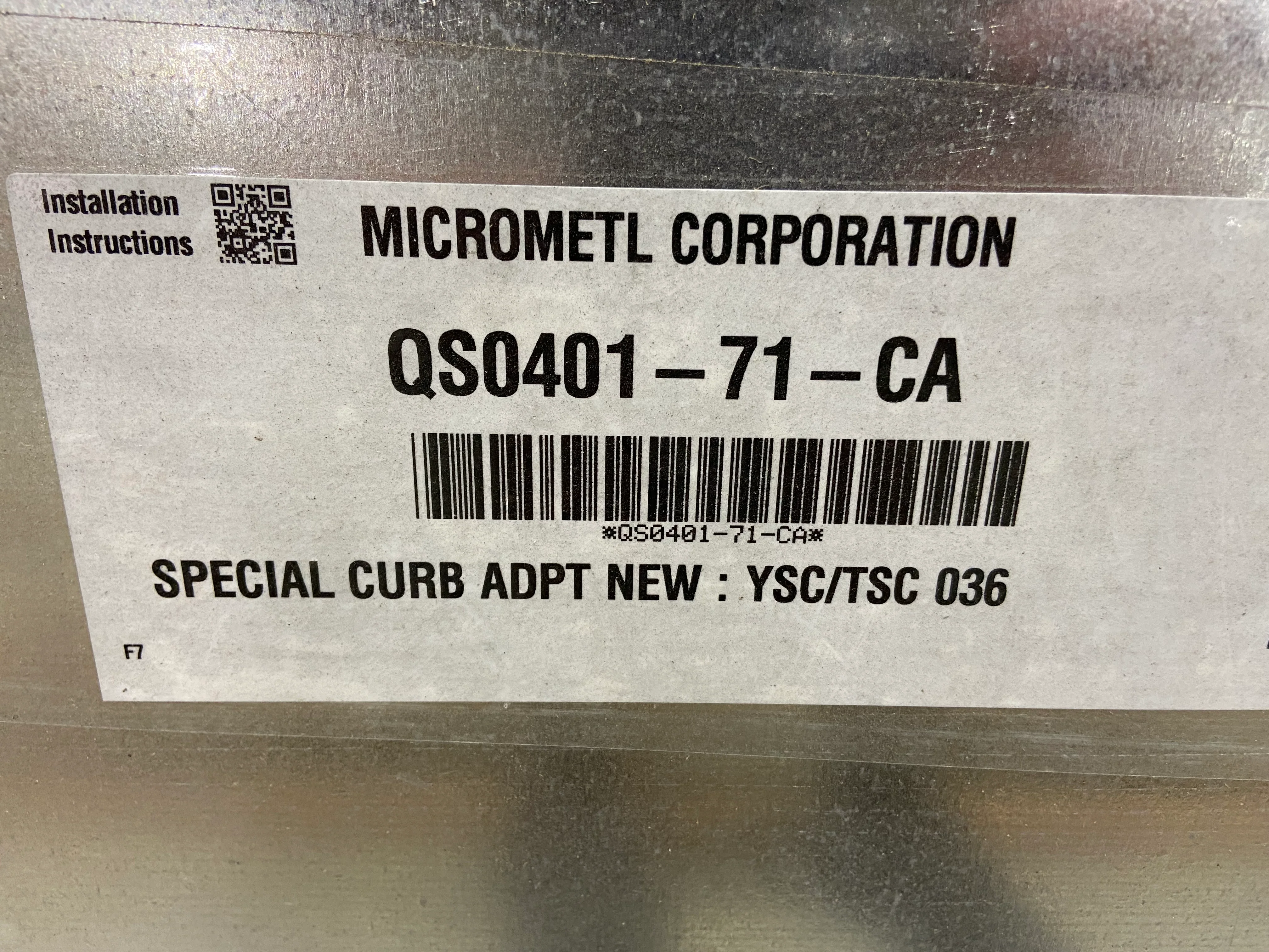14" High Roof Curb Adapter - Image 6