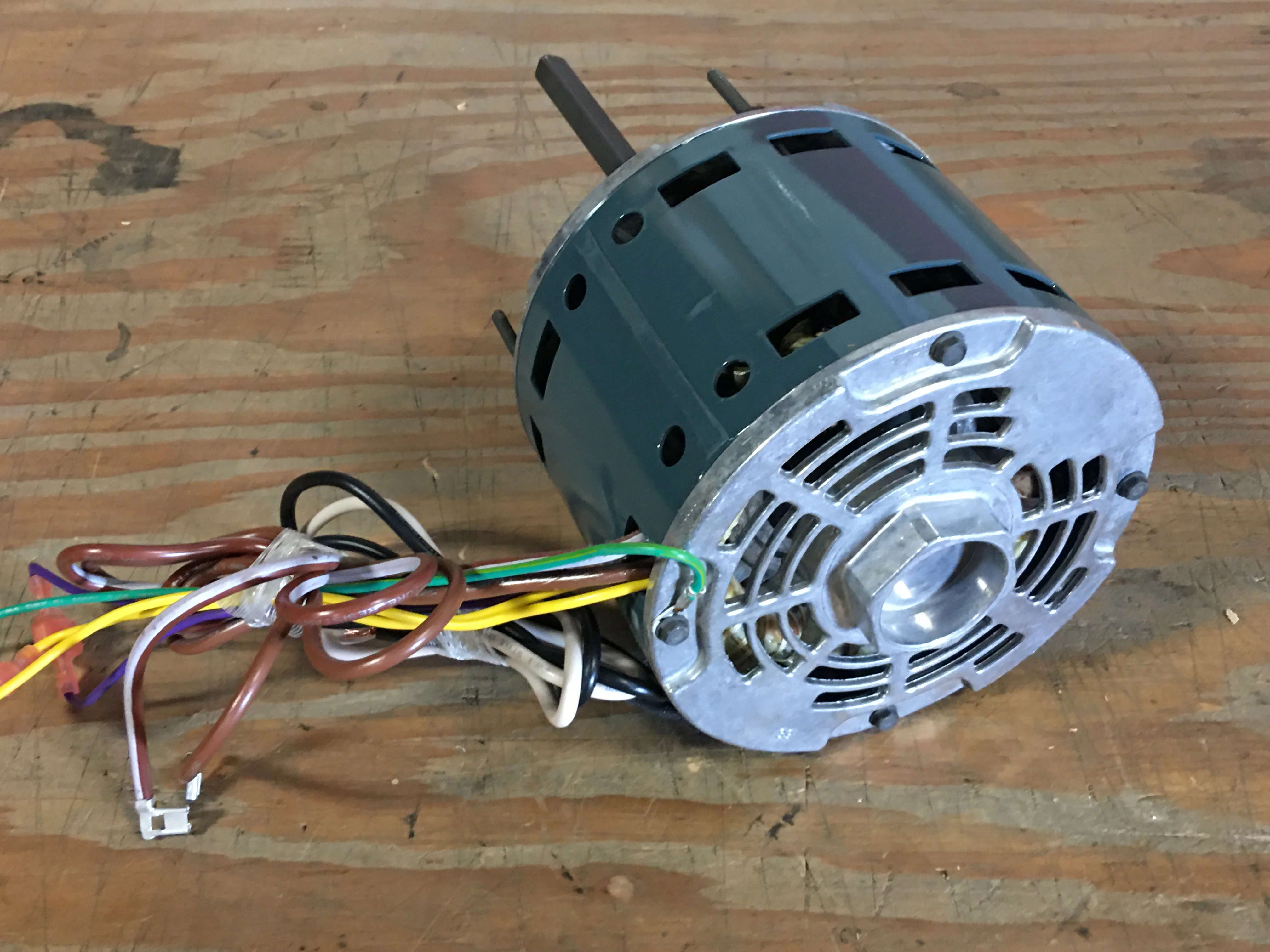 1/4 HP Electric Motor 460/50-60/1 1075RPM 1Speed PSC - Image 3