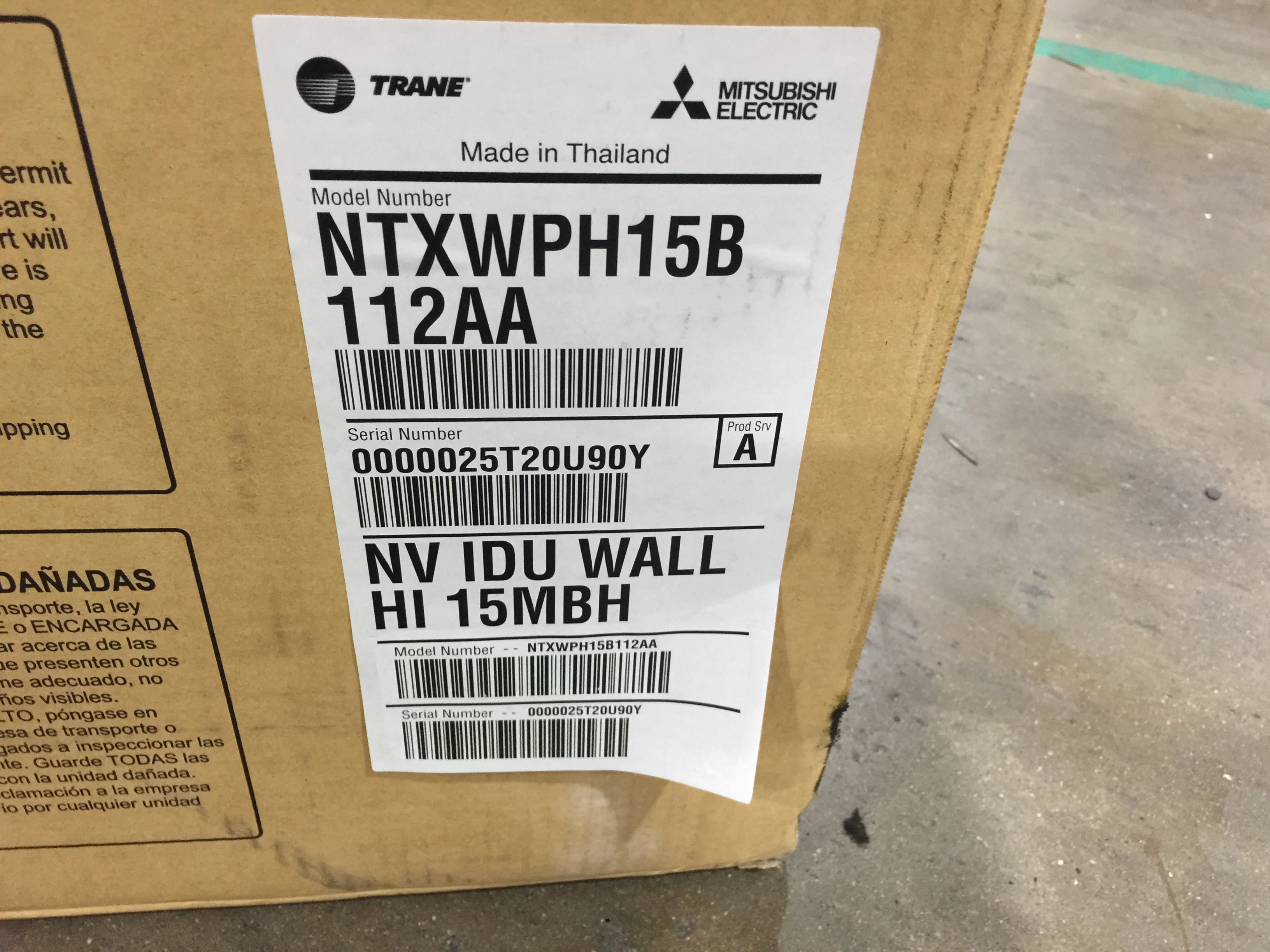 14,000 Btu Single Zone High-Wall Inverter Heat Pump Mini Split Unit, 208-230/60/1, R-410A 22 Seer - Image 7