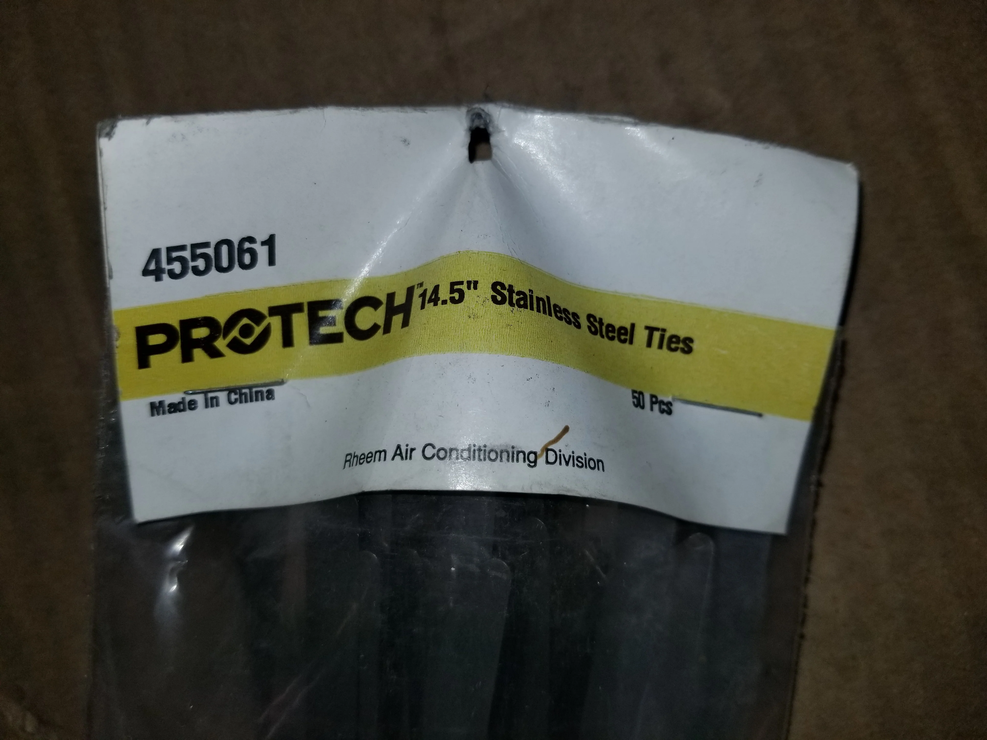 14-1/2"LONG STAINLESS STEEL WIRE TIES 250lb.TENSILE STRENGTH***SOLD 50 PER BAG** - Image 3