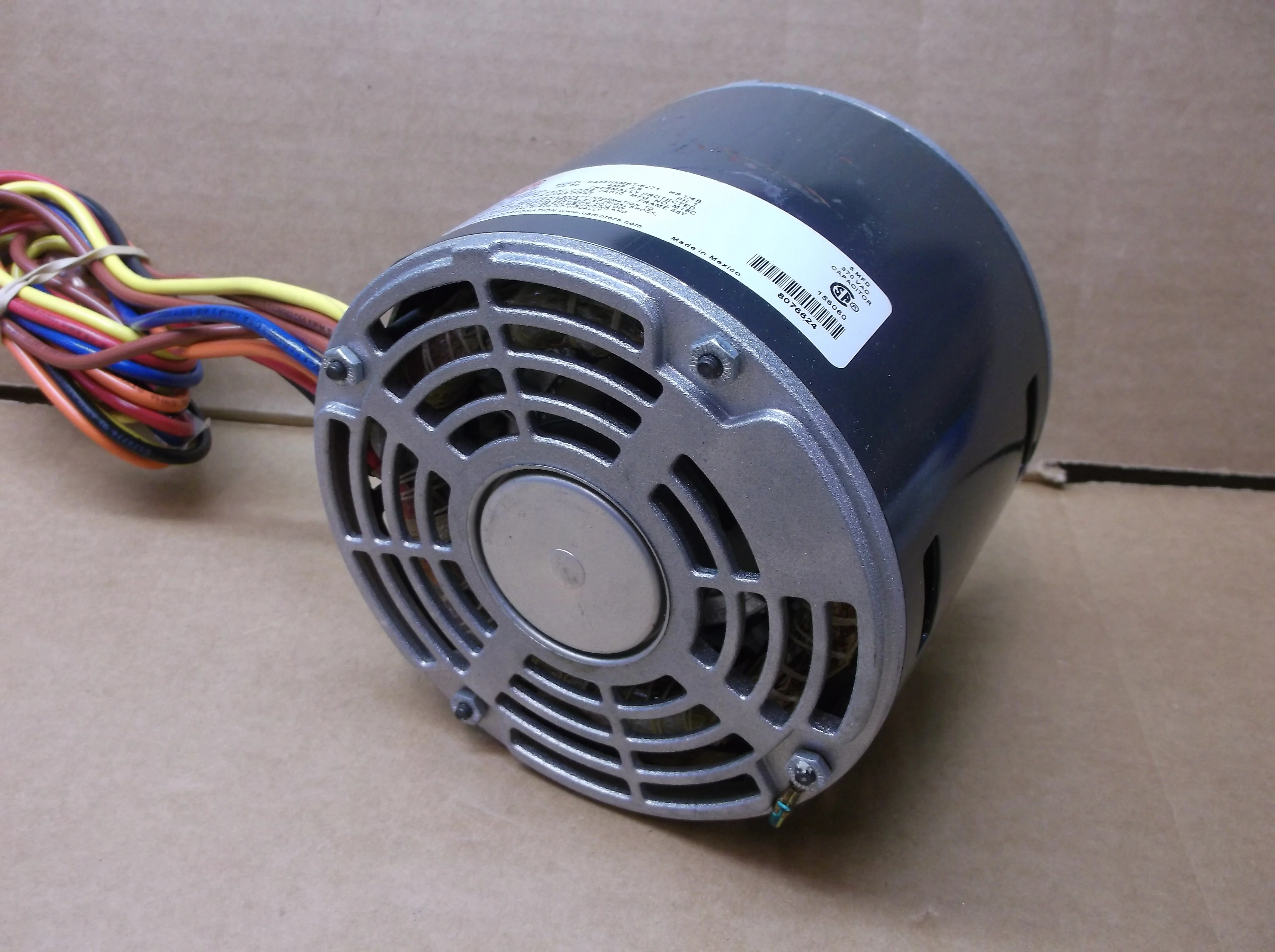 1/4HP Direct Drive Blower Motor 208-230/60/1 RPM:1100/4-Speed - Image 4