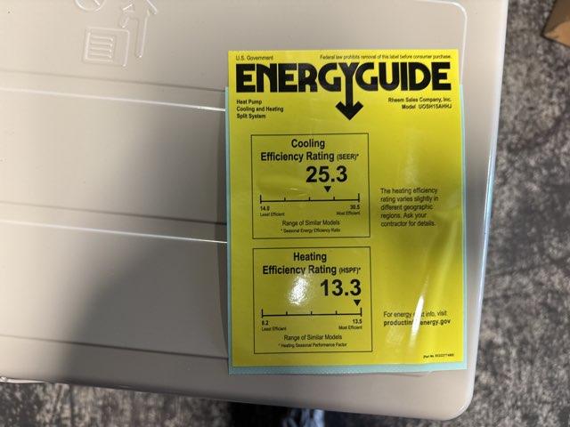 15,000 BTU Single-Zone Inverter Outdoor Mini-Split Heat Pump Unit, 208-230/60/1 R-410A 25.3 SEER - Image 5