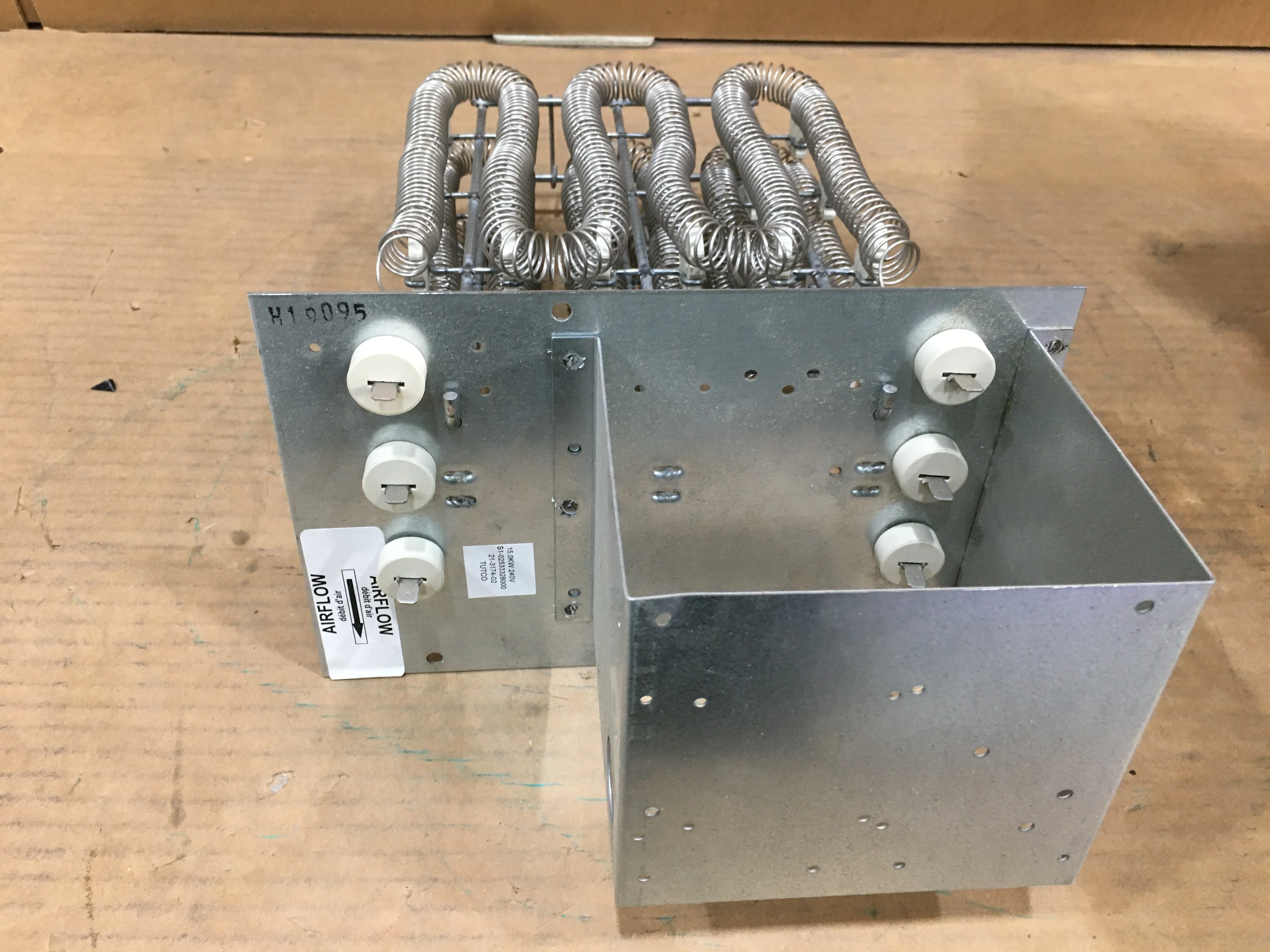 15 Kw Elctric Heat Kit, 240/60/1 - Image 2
