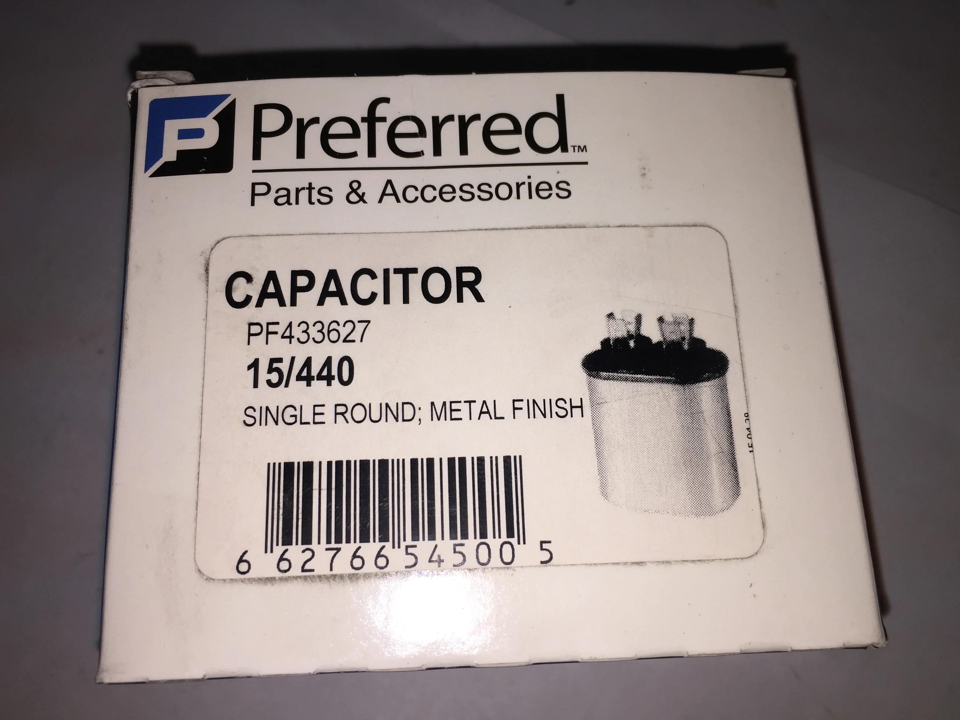 15 MFD X 440 VOLT ROUND AC RUN CAPACITOR - Image 5