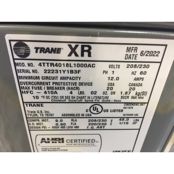 1.5 Ton Air Conditioner With 1.5 Ton Air Handler 208-230/60/1 14 Seer - Image 4