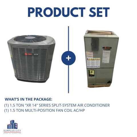 1.5 Ton Air Conditioner With 1.5 Ton Air Handler 208-230/60/1 14 Seer - Image 8
