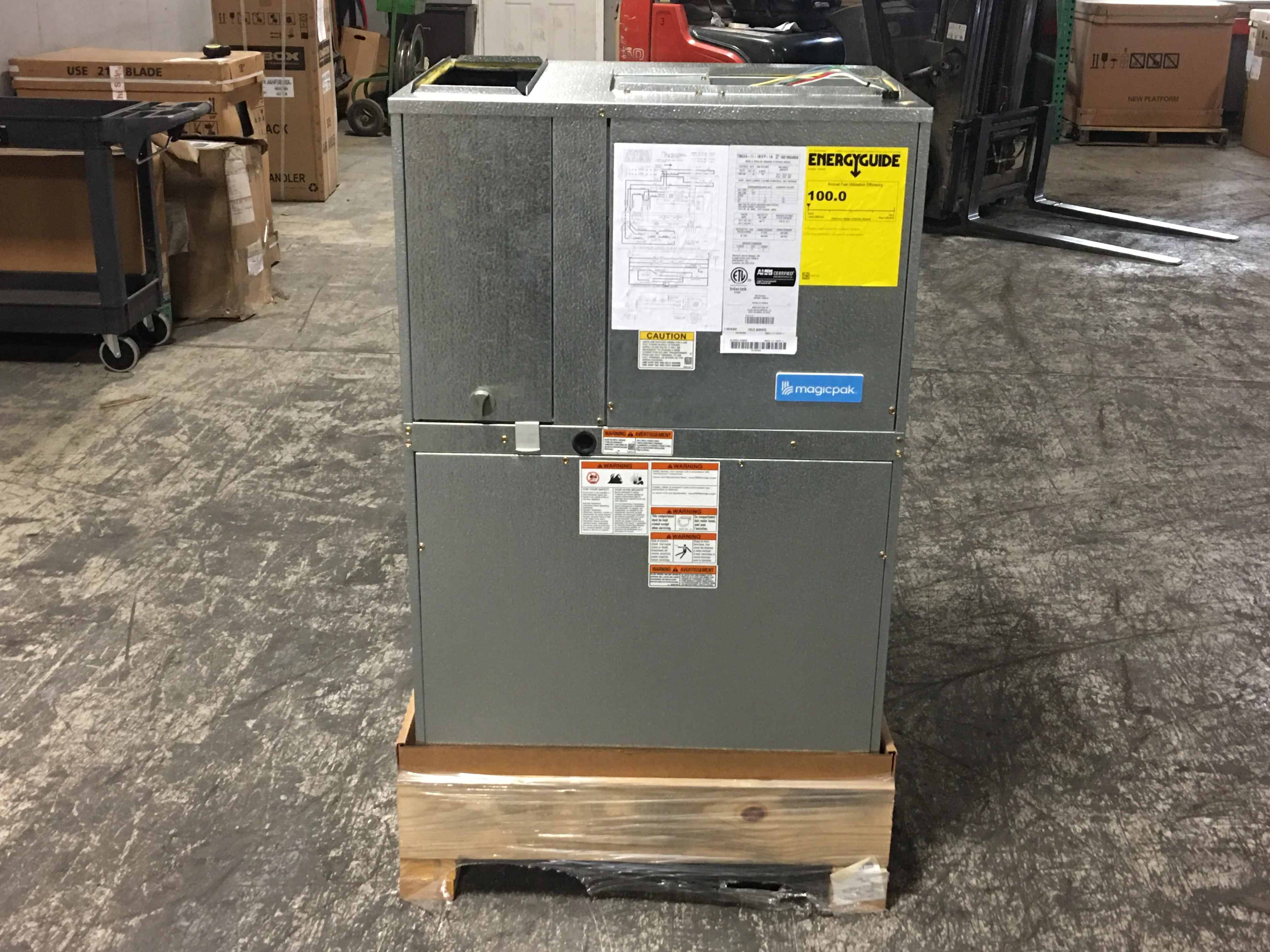 1.5 Ton Magic Pak Air Conditioning Packaged Unit With 7 KW Electric Heat, 11 EER, 208-230/60/1 R410A - Image 15