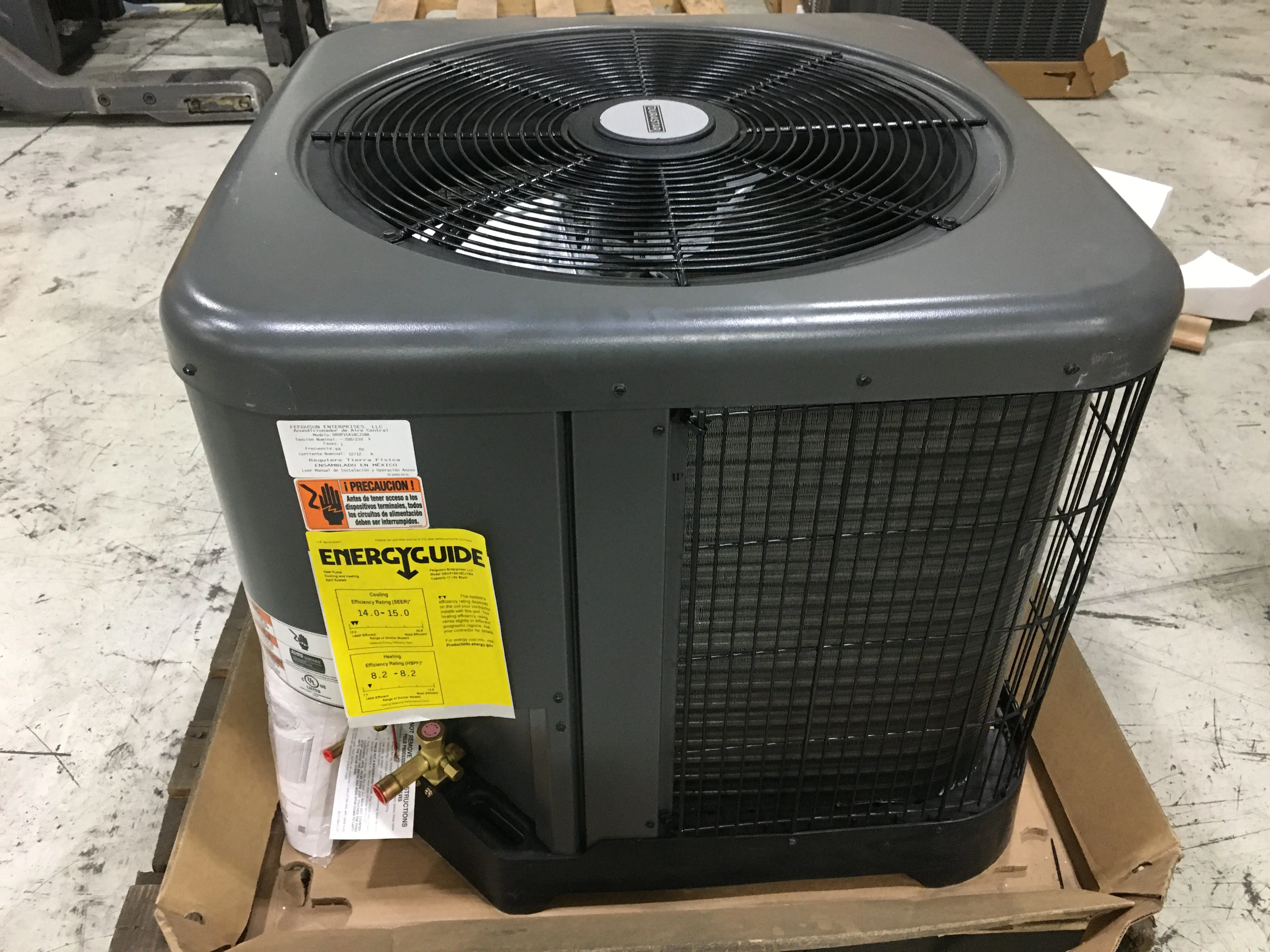 1.5 Ton Split System Heat Pump 208-230/60/1 15 Seer R-410A - Image 3
