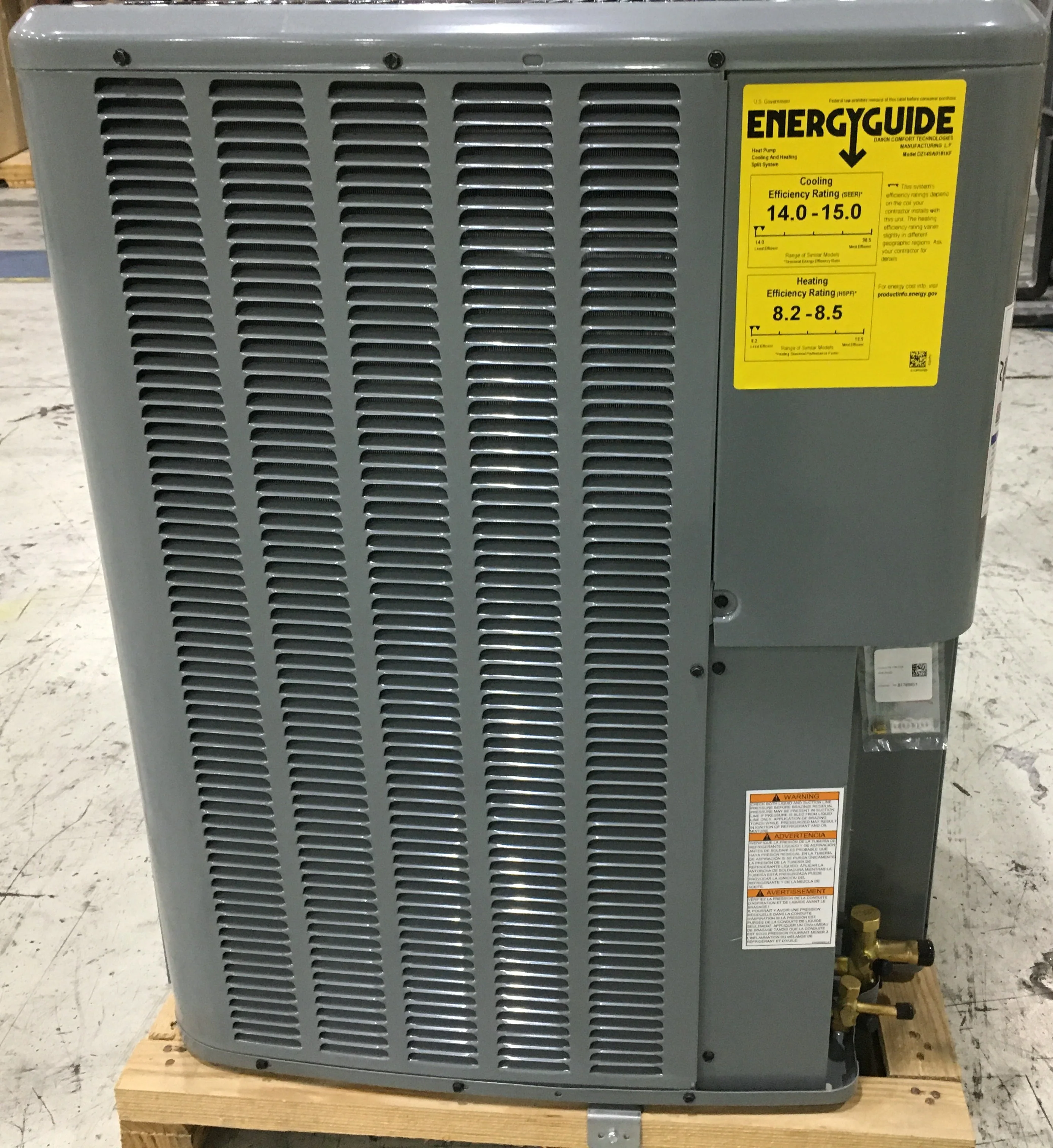 1.5 Ton Split-System Heat Pump 208-230/60/1 R-410A 14 SEER - Image 4