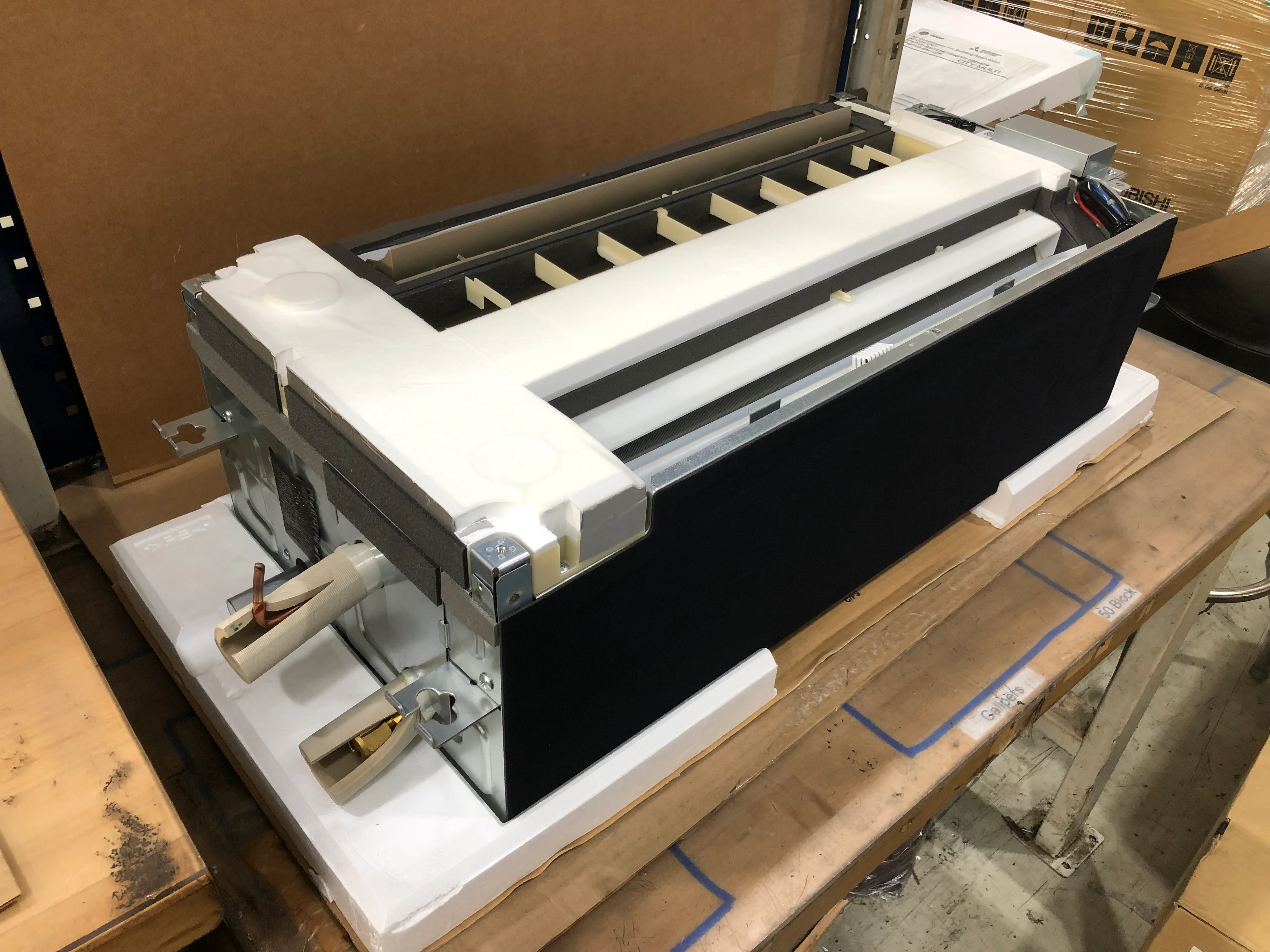 15,000 BTU AC/HP Heat Pump Ducted Concealed Mini-Split Indoor Unit, 208/230-60-1, R410A - Image 2