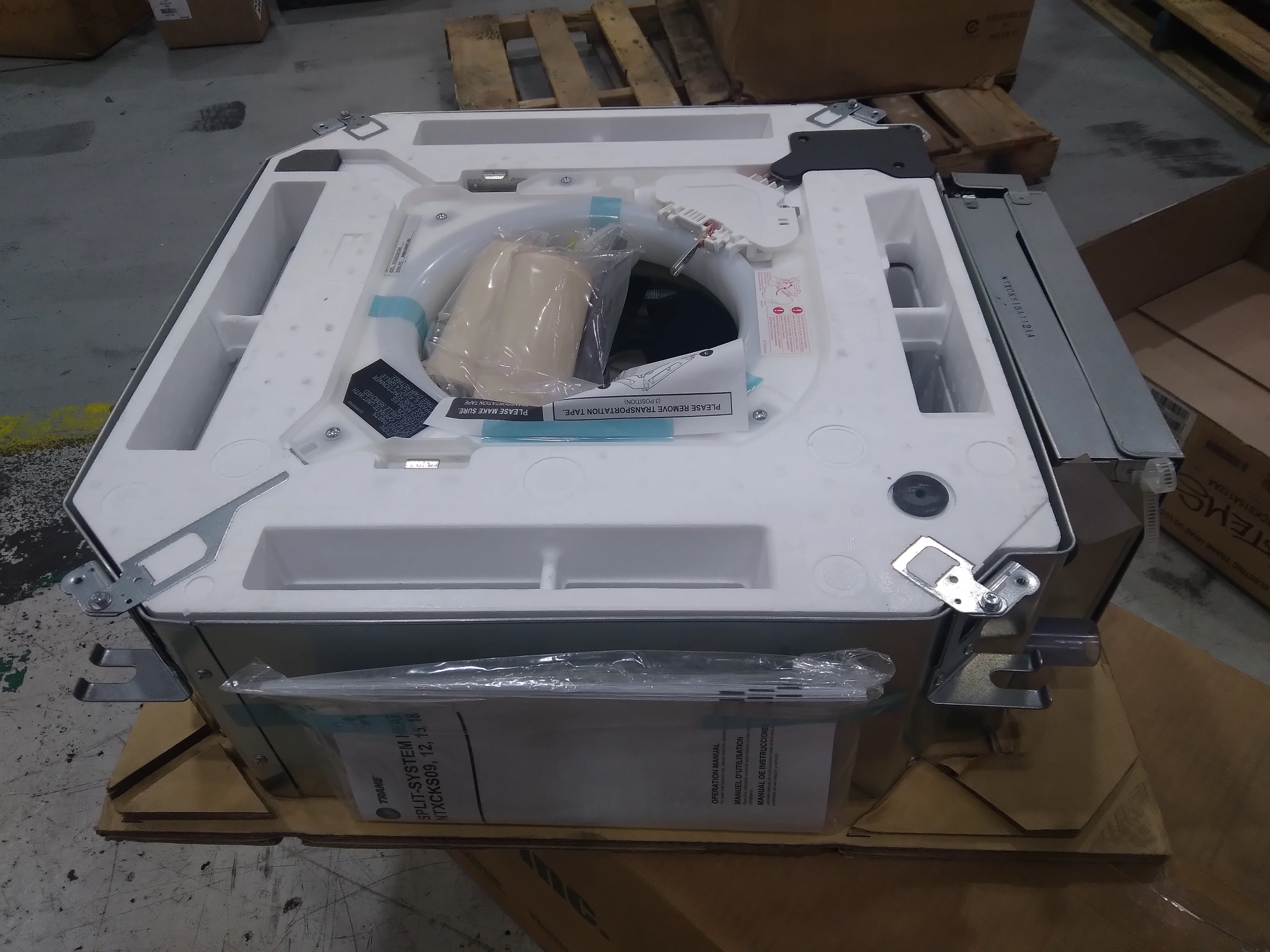 15,000 Btu Single Zone Cassette Inverter Heat Pump Mini Split , 18 Seer 208-230/60/1 R-410A - Image 4