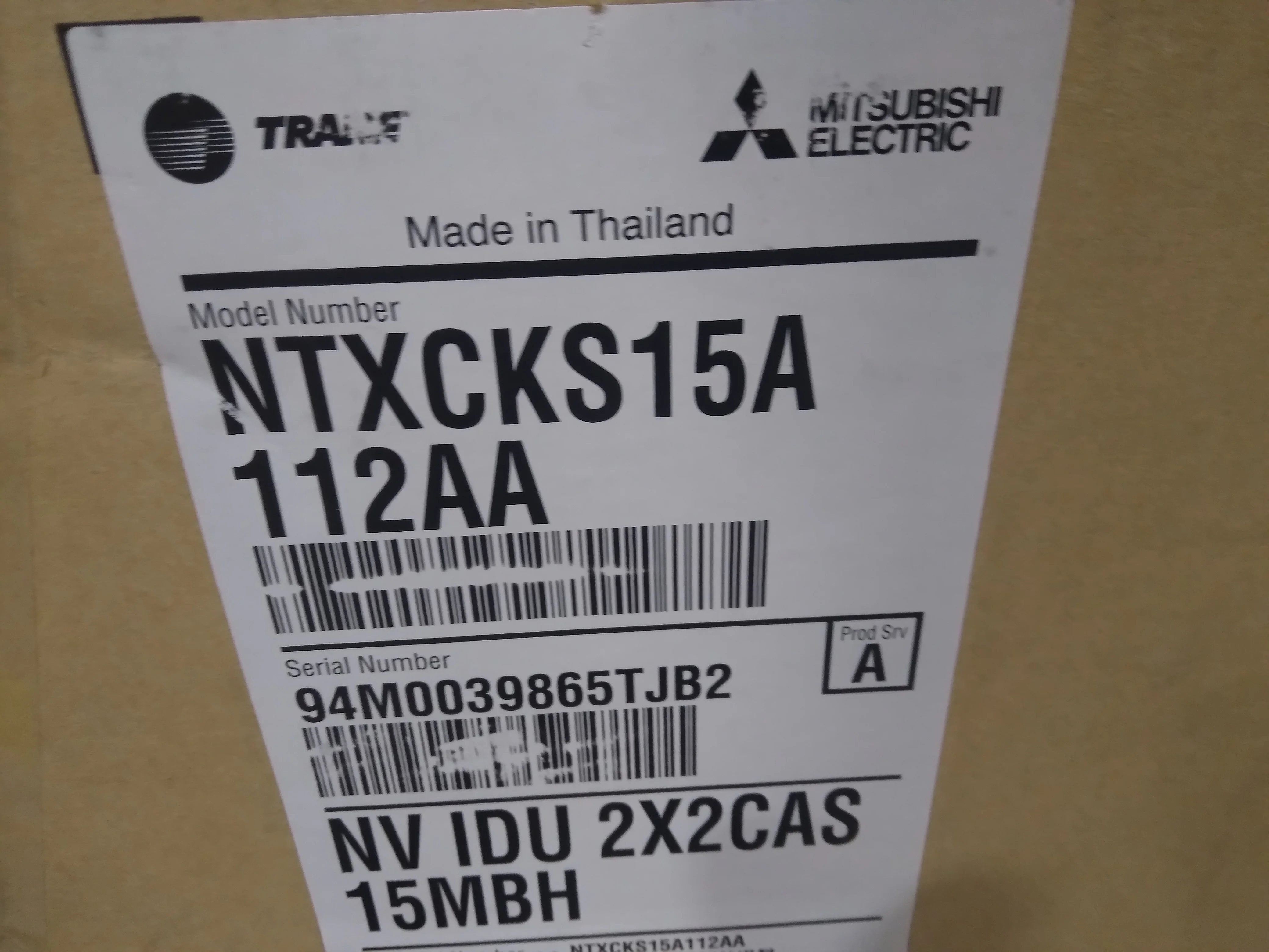 15,000 Btu Single Zone Cassette Inverter Heat Pump Mini Split , 18 Seer 208-230/60/1 R-410A - Image 7