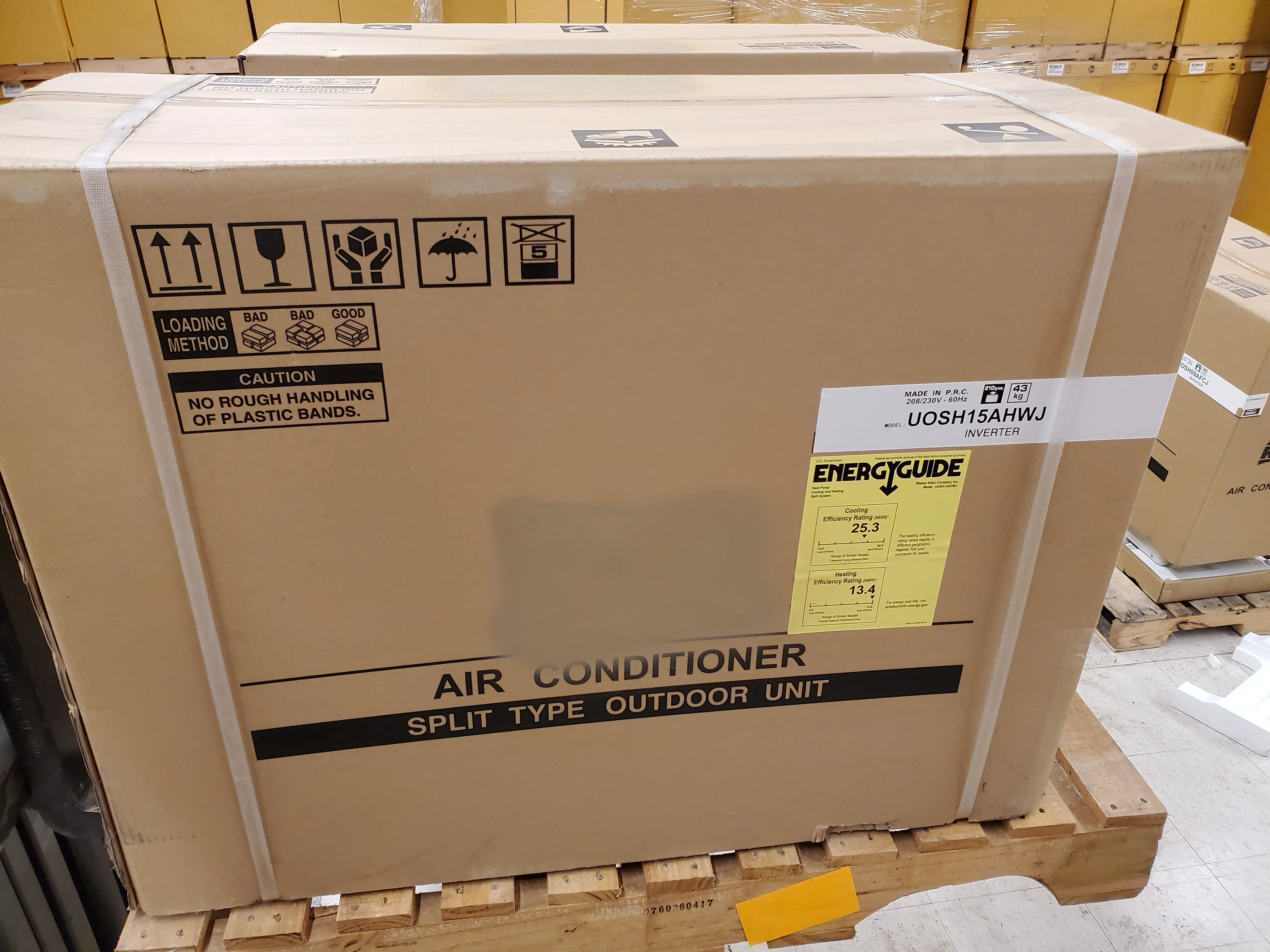 15,000 BTU Ultra Series Single-Zone Inverter Outdoor Mini-Split Heat Pump Unit - Image 7