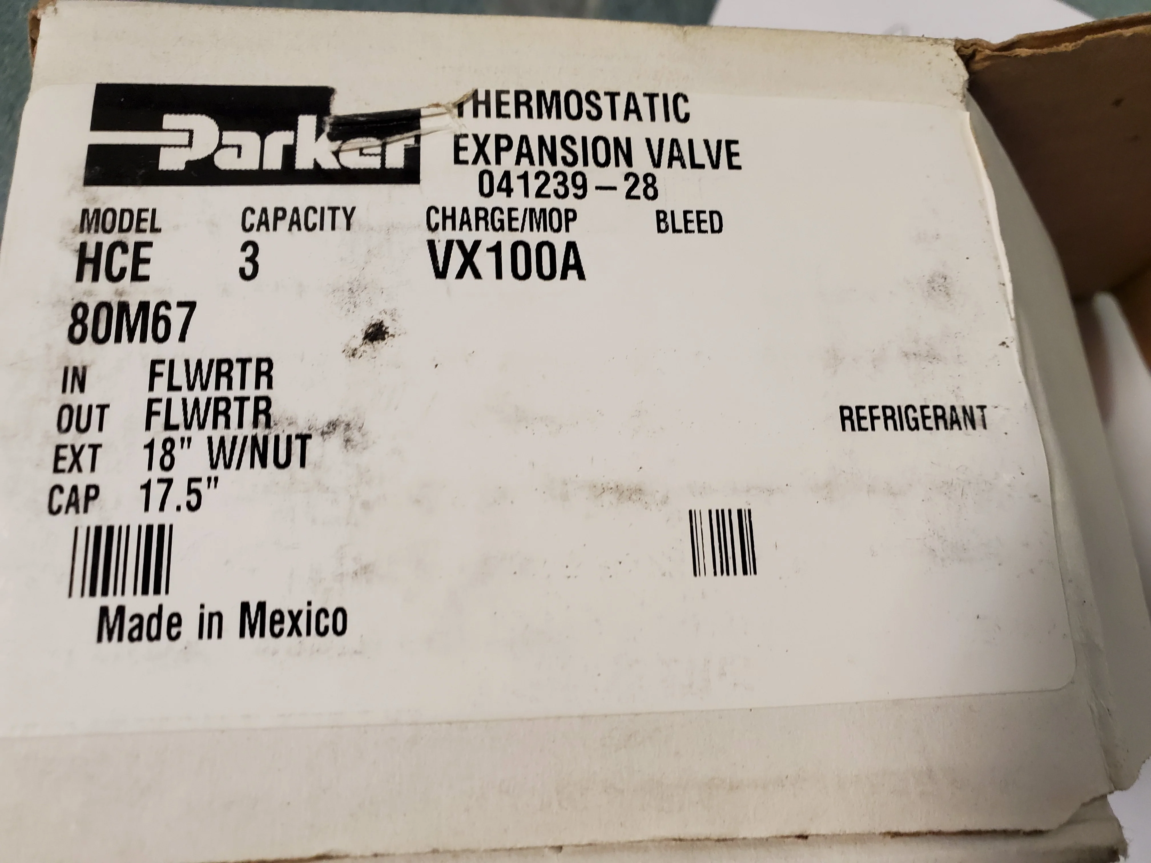 1.5-3 Ton Thermostatic Expansion Valve R-22 - Image 3