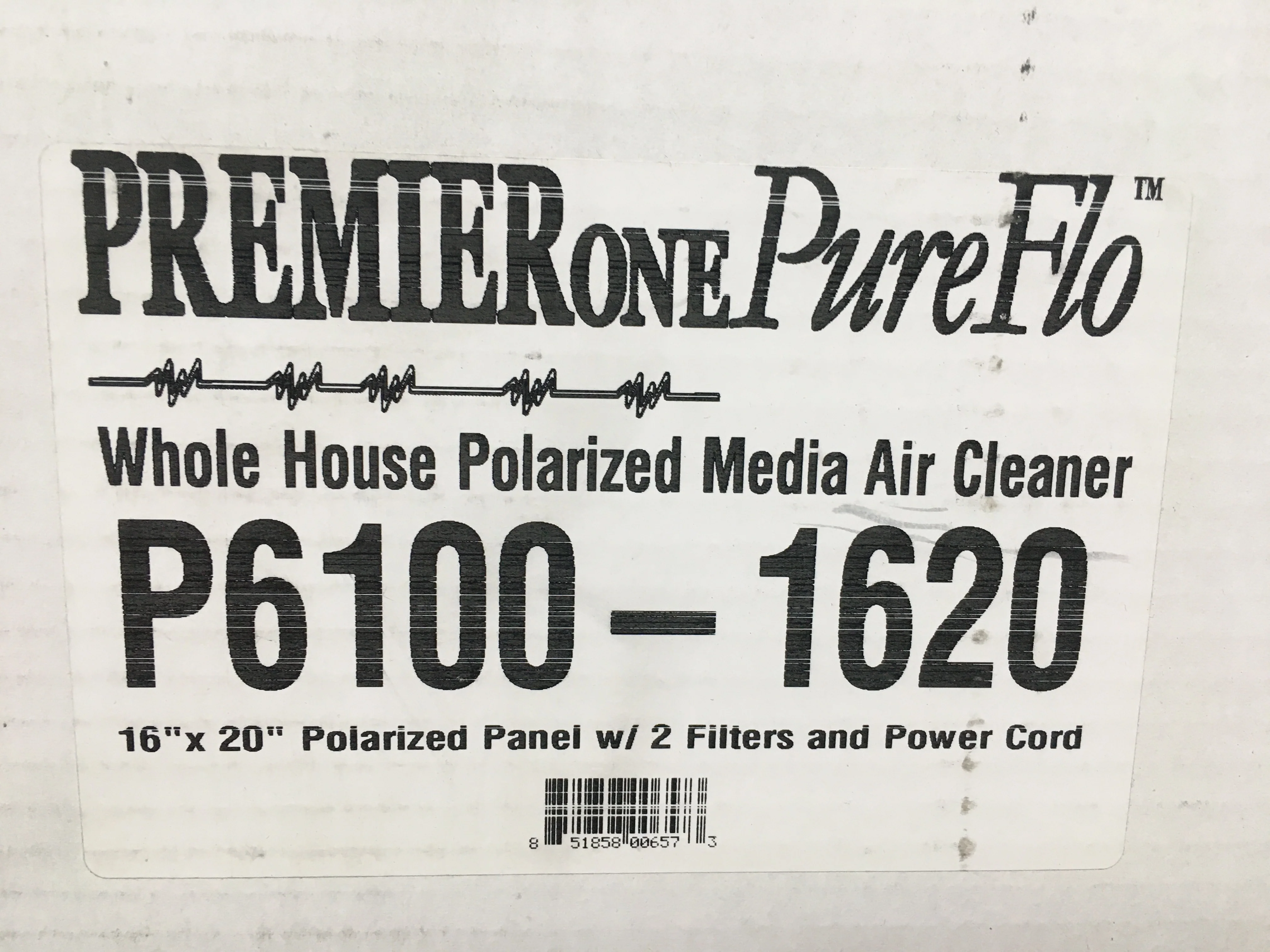 16 x 20" Whole House Polarized Media Air Cleaner 24 Volt" - Image 6