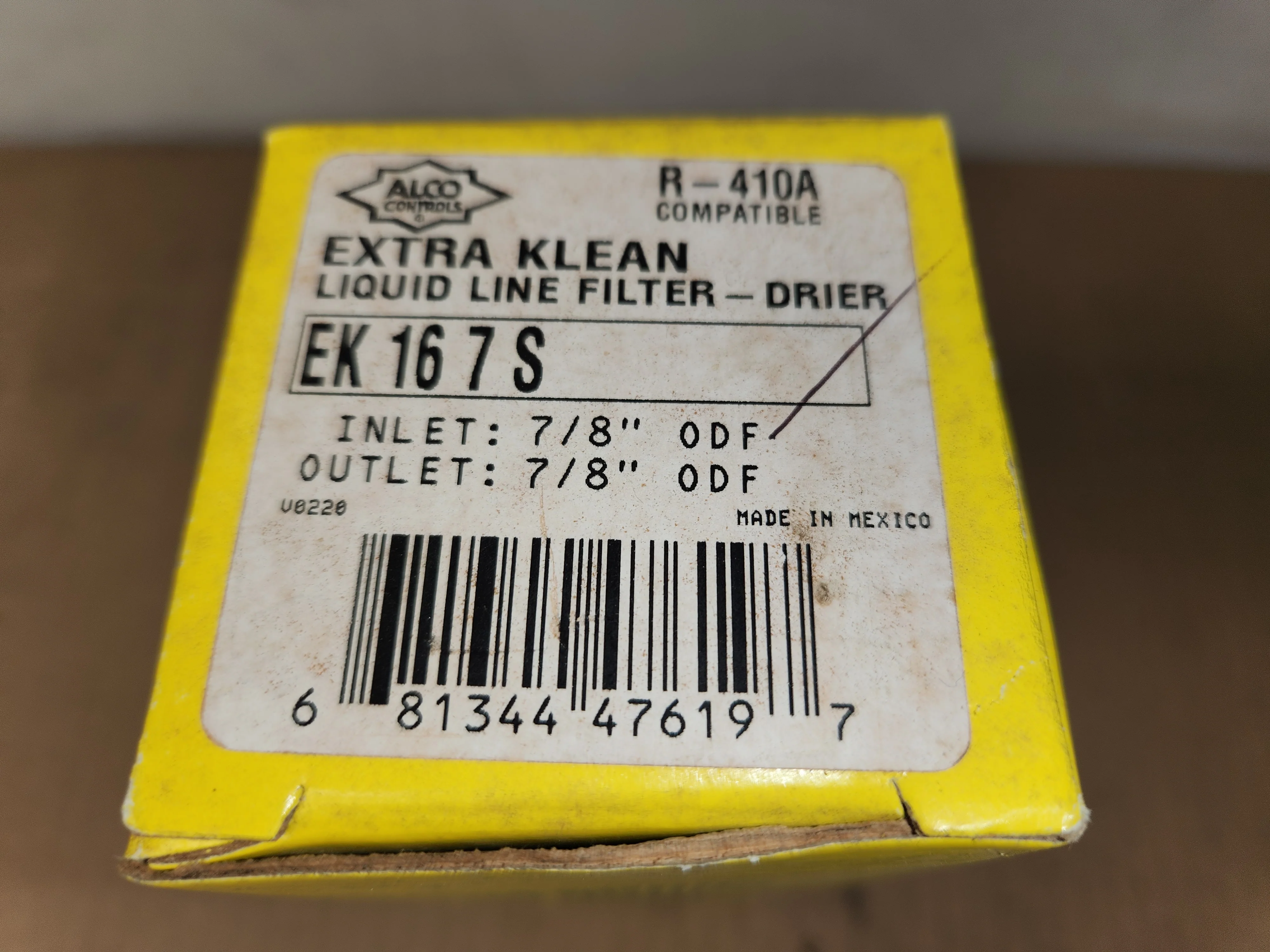 16 CUBIC INCH 7/8" SWEAT LIQUID LINE FILTER DRIER - Image 3