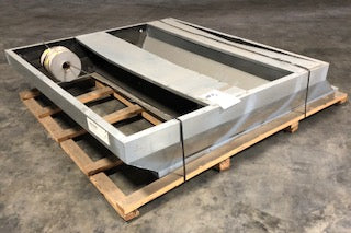 16" High Roof Curb Adapter With Duct Transitions for Large Packaged Units - Image 4