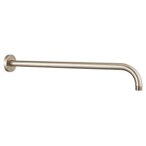 18" Round Right Shower Arm Brushed Nickel