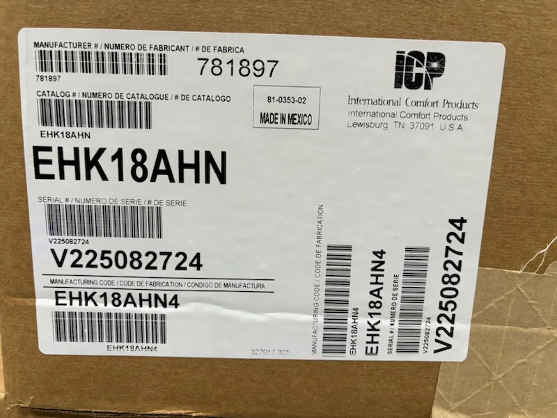 18 kW Electric Heat Kit 208-230/60/3 - Image 6
