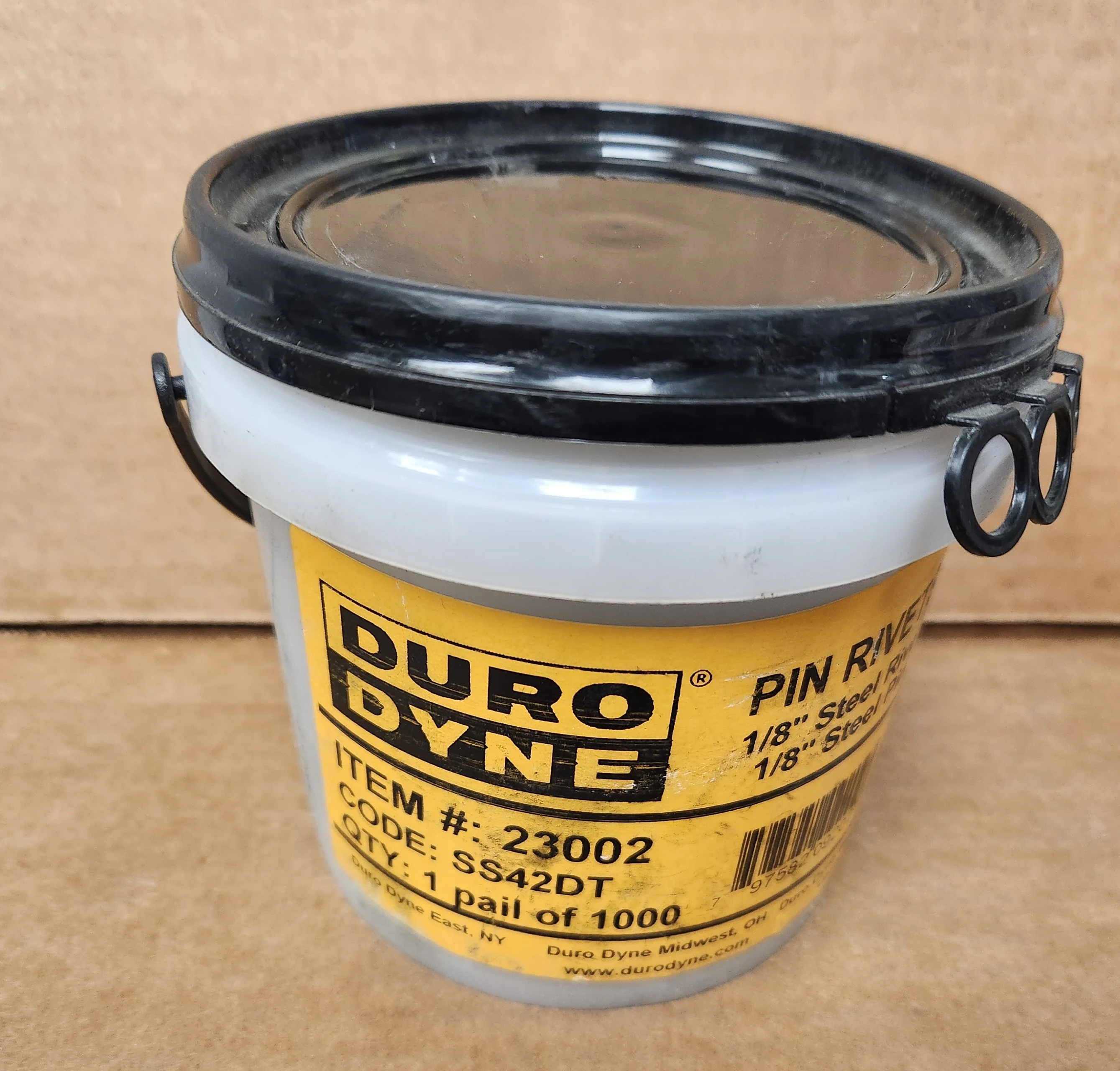 1/8" Steel Rivets 1000 Per Pail - Image 3