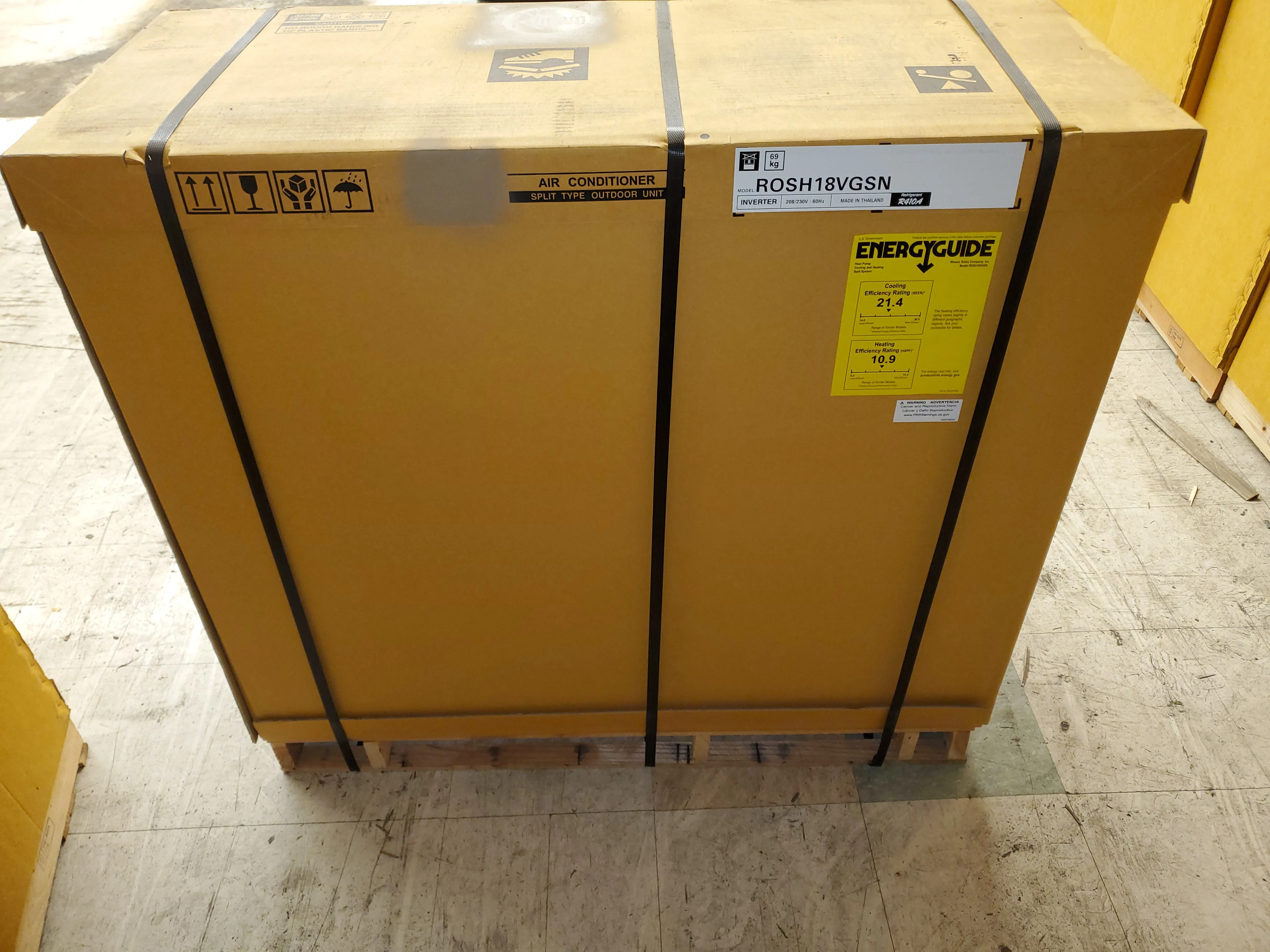 18,000 BTU Classic Series Single-Zone Inverter Outdoor Mini-Split Heat Pump Unit - Image 6
