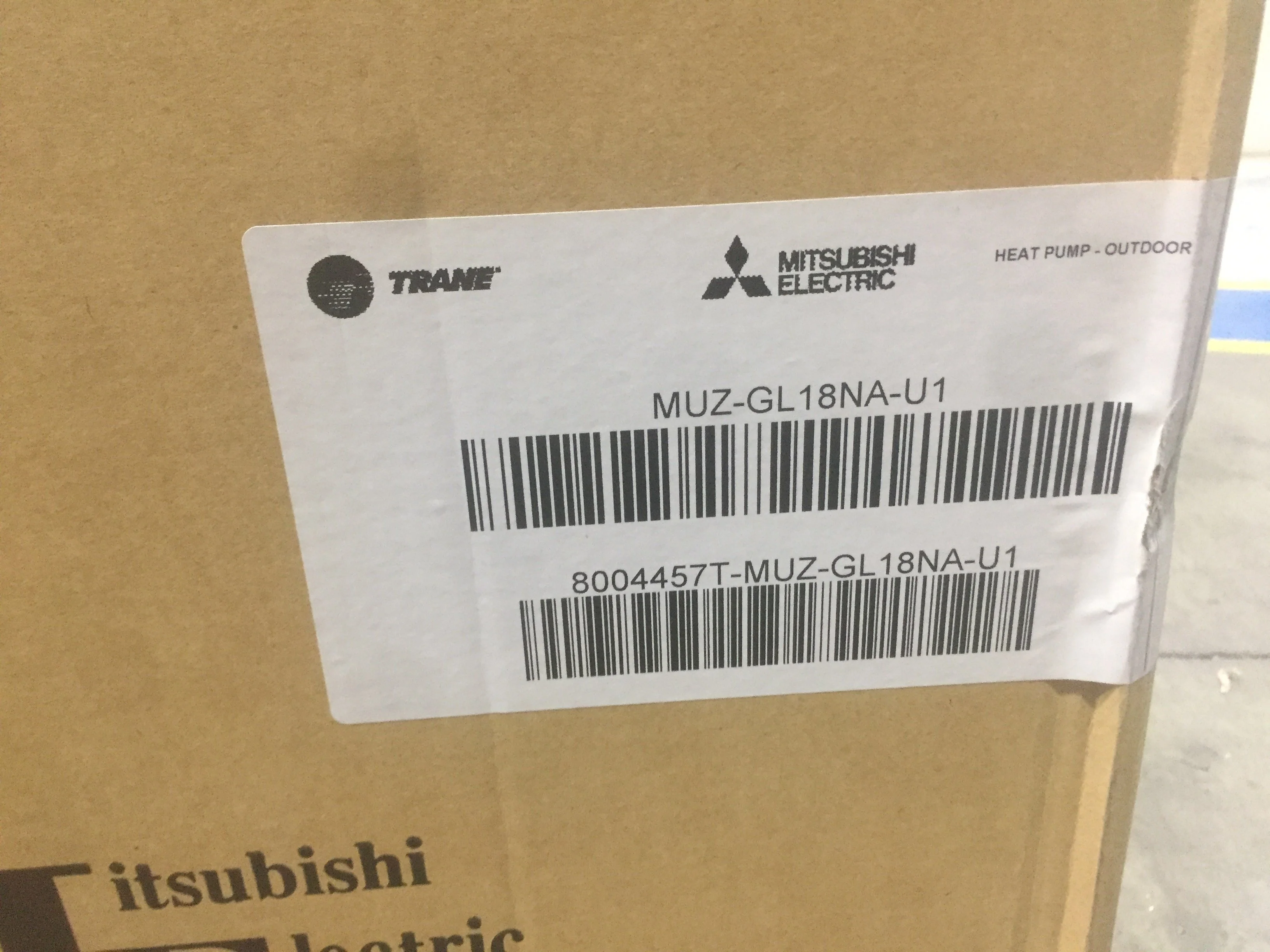 18,000 BTU Single Zone Outdoor Cooling Unit 20.5 SEER 208-230/60/1 R-410A - Image 4