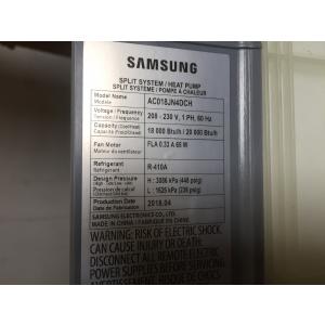18,000/20,000 BTU Single -Zone Indoor Heat Pump Mini Split Unit, 20.1 SEER 208-230/60/1 R410A - Image 4