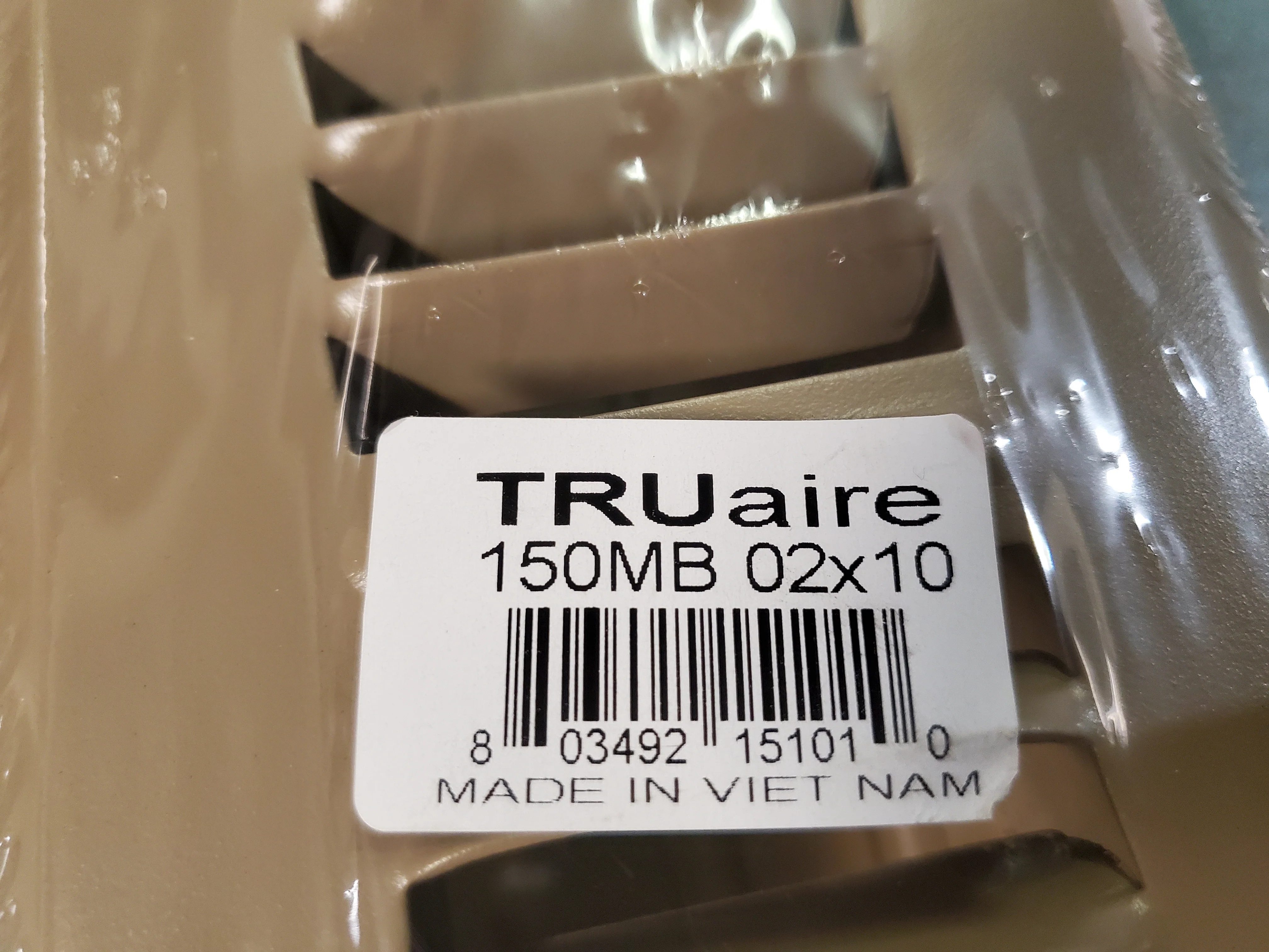 2" x 10" 2 WAY BROWN FLOOR REGISTER(SOLD EACH) - Image 2