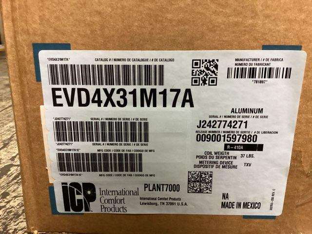 2.5 Ton AC/HP Upflow/Downflow Cased V Coil, R410A CFM 1250 - Image 5