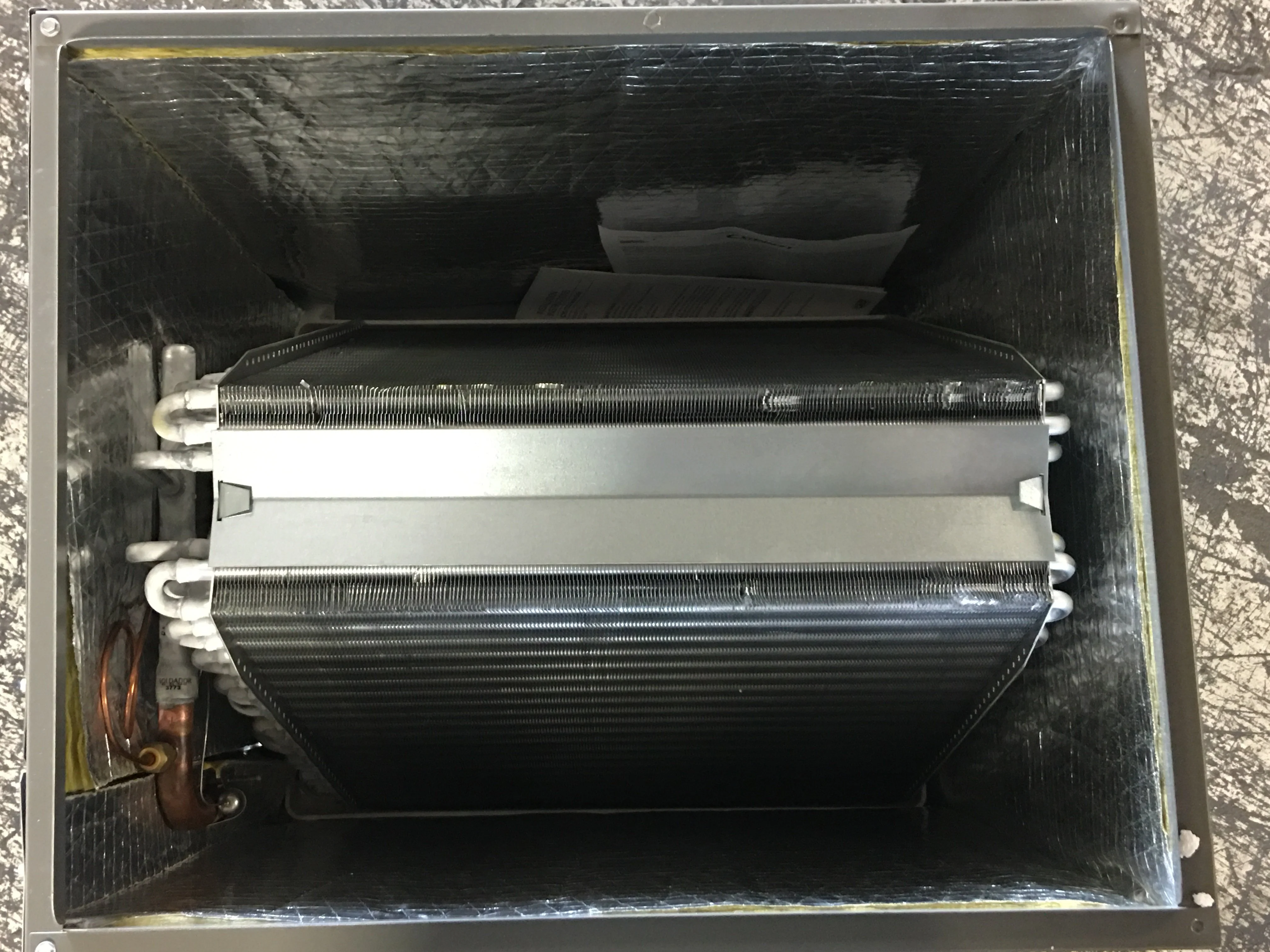 2.5 Ton Cased Upflow A Evaporator Coil R-410A CFM 1000" - Image 2