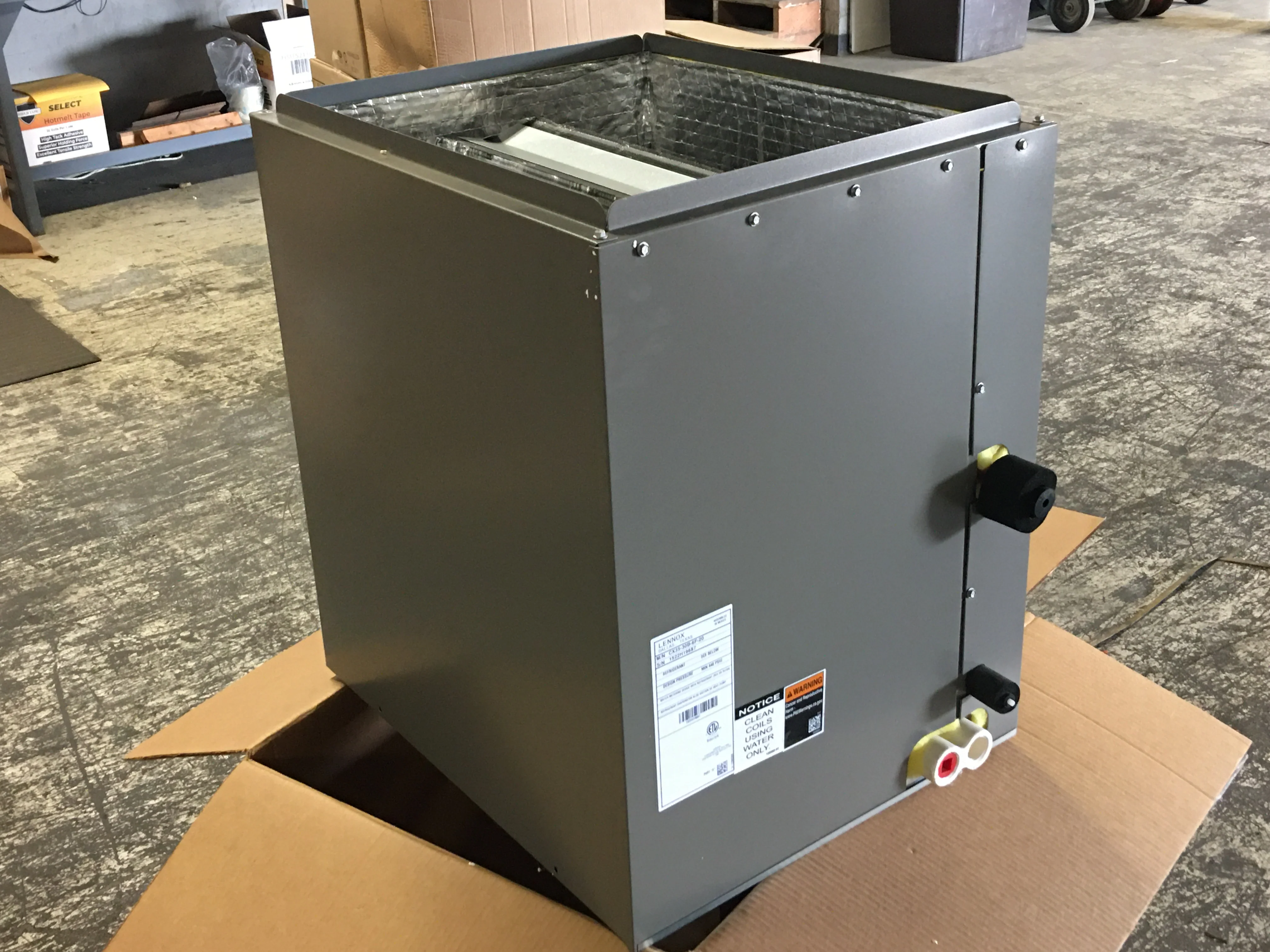 2.5 Ton Cased Upflow A Evaporator Coil R-410A CFM 1000" - Image 5