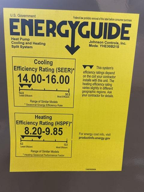 2.5 Ton Single Stage SS Heat Pump 14 SEER, 208-230/60/1 with 3 Ton Upflow Cased A Coil, R-410A/R22 - Image 2