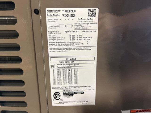 2.5 Ton Split-System Heat Pump 208-230/60/1 16 SEER R-410A - Image 2