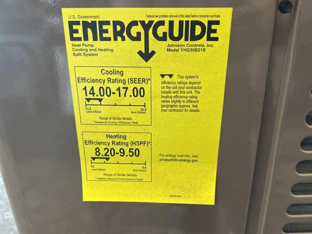 2.5 Ton Split-System Heat Pump 208-230/60/1 16 SEER R-410A - Image 2