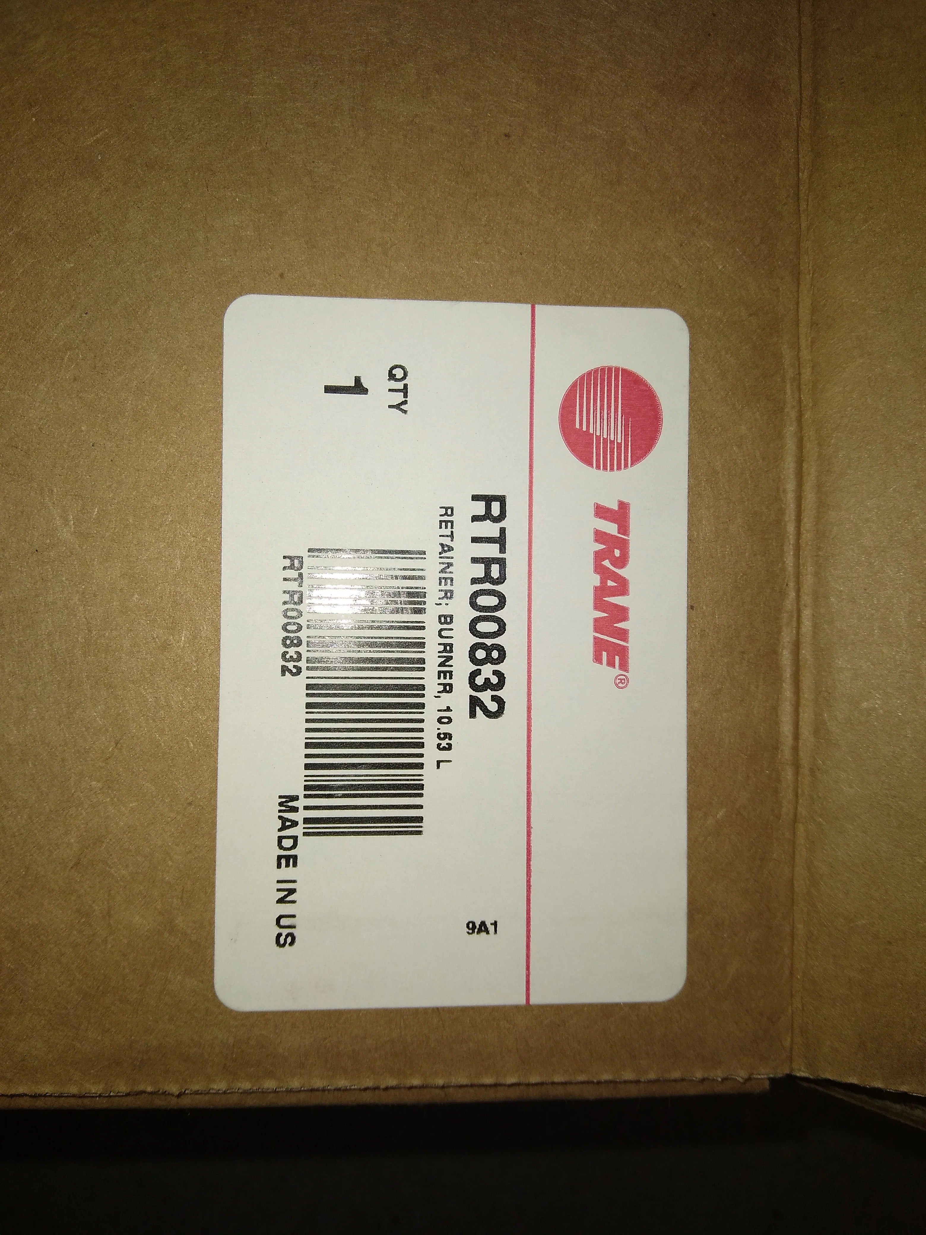 2 BURNER RETAINING PLATE 10-1/2" LENGTH - Image 3