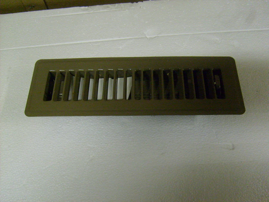 2" DEEP X 10" WIDE BROWN FLOOR REGISTER