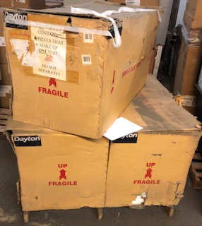 2 HP Freight Door Air Curtain Blower, 208-230-460/60/3 RPM:1725/1 Speed - Image 2