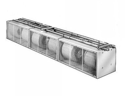 2 HP Freight Door Air Curtain Blower, 208-230-460/60/3 RPM:1725/1 Speed - Image 4