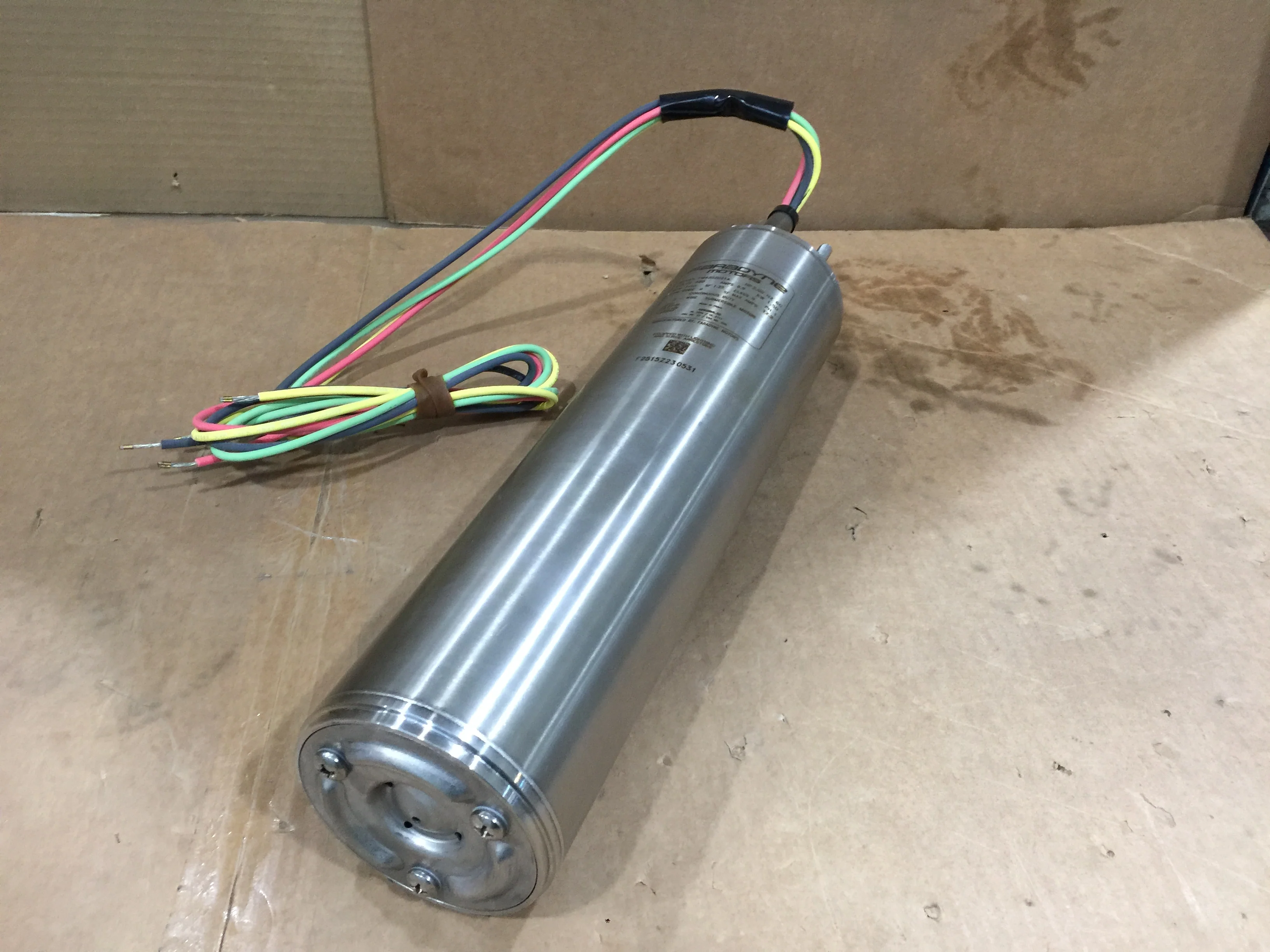 2 HP Submersible Electric Pump Motor; 230/60/1, RPM 3450, 9.9 Amps, 1.50 Kw - Image 2
