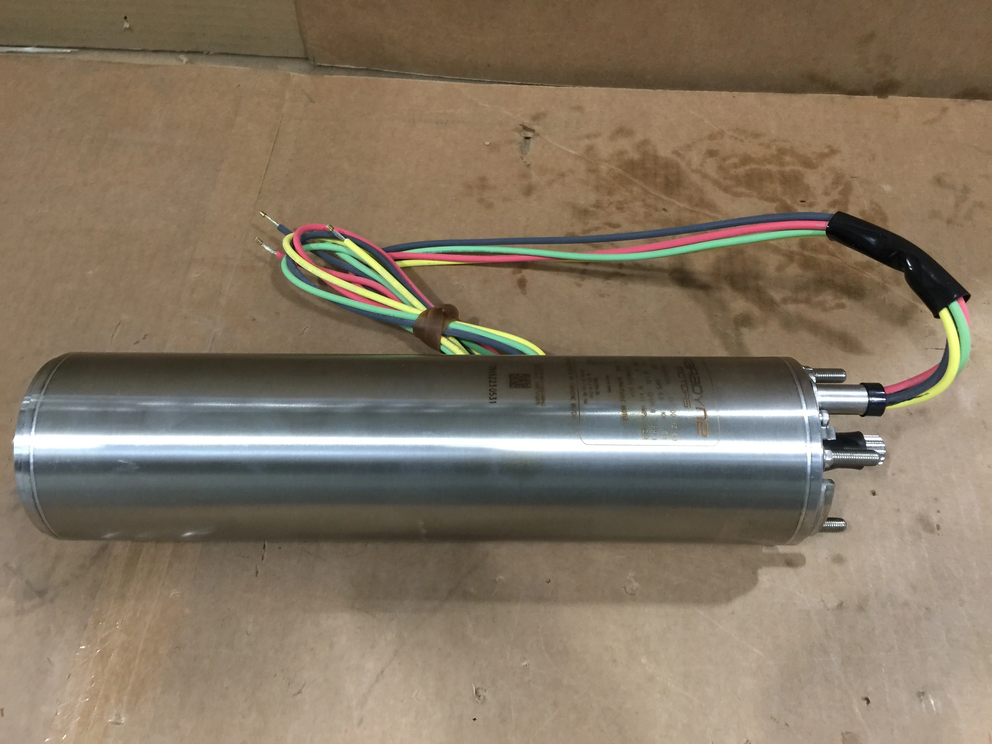 2 HP Submersible Electric Pump Motor; 230/60/1, RPM 3450, 9.9 Amps, 1.50 Kw - Image 3