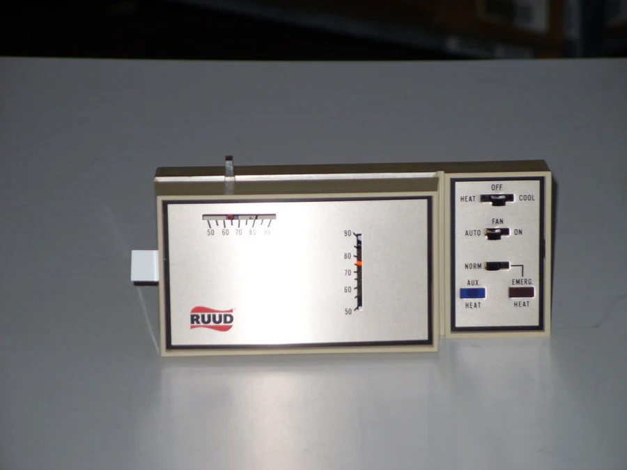 Thermostat with Subbase; 30 Volt, 2-Stage Heating, 1-Stage Cooling - Image 4