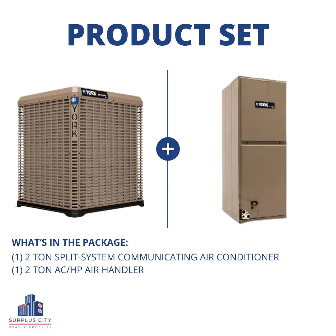 2 Ton 20 Seer Communicating Air Conditioner And 2 Ton Communicating Air Handler, 208-230/60/1
