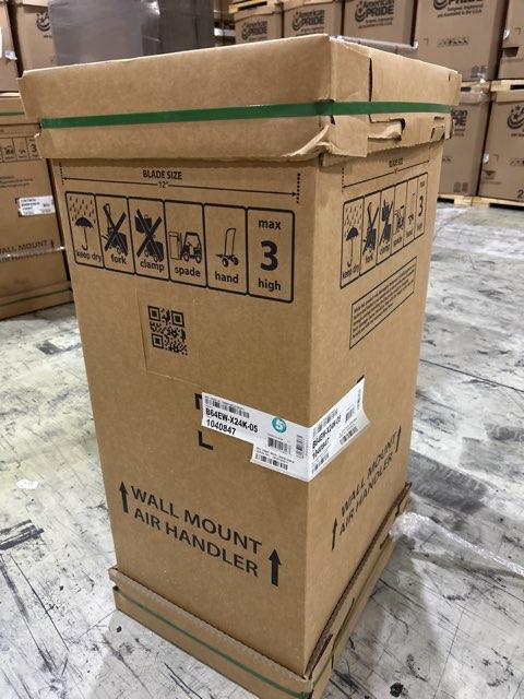 2 Ton AC/HP ECM Wall Mounted Air Handler With 5 KW Heat, 208-230/60/1 R-410A CFM 1180 - Image 2