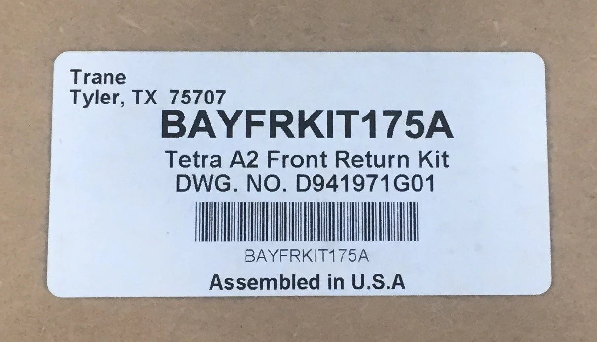 2 Ton AC/HP Multi ECM Var Spd Modular Comm Fancoil 208-230/60/1 R410A and 17.5" Front Return "B" Kit - Image 5