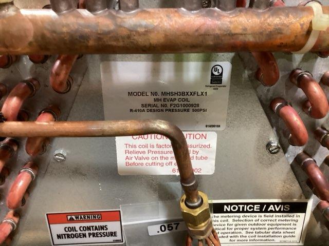 2 Ton AC/HP Upflow/Downflow Uncased Manufactured Housing A Coil, R410A CFM 800 - Image 4