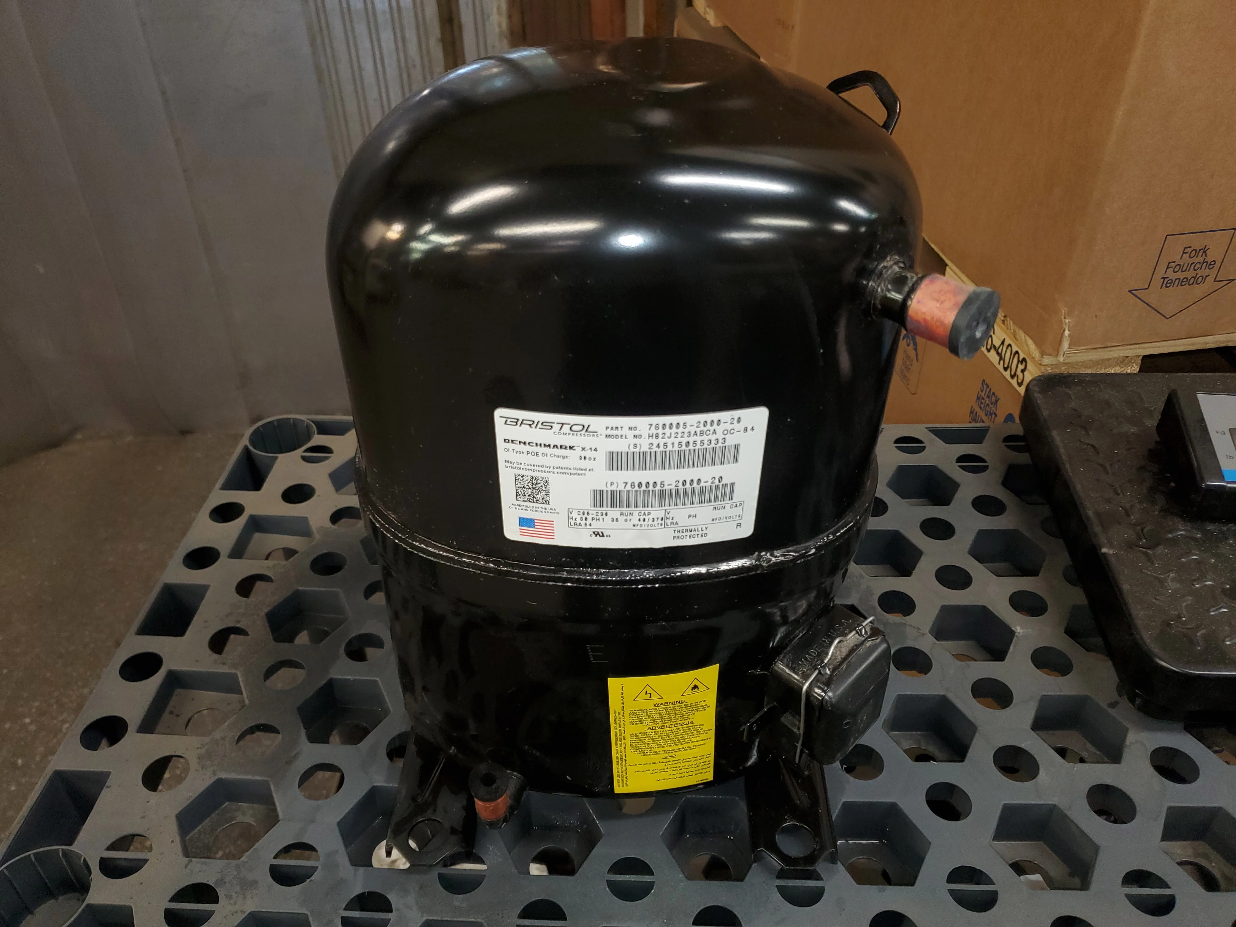2 Ton AC/HP "Benchmark" Model High Temp Reciprocating Compressor 208-230/60/1 R410A - Image 4