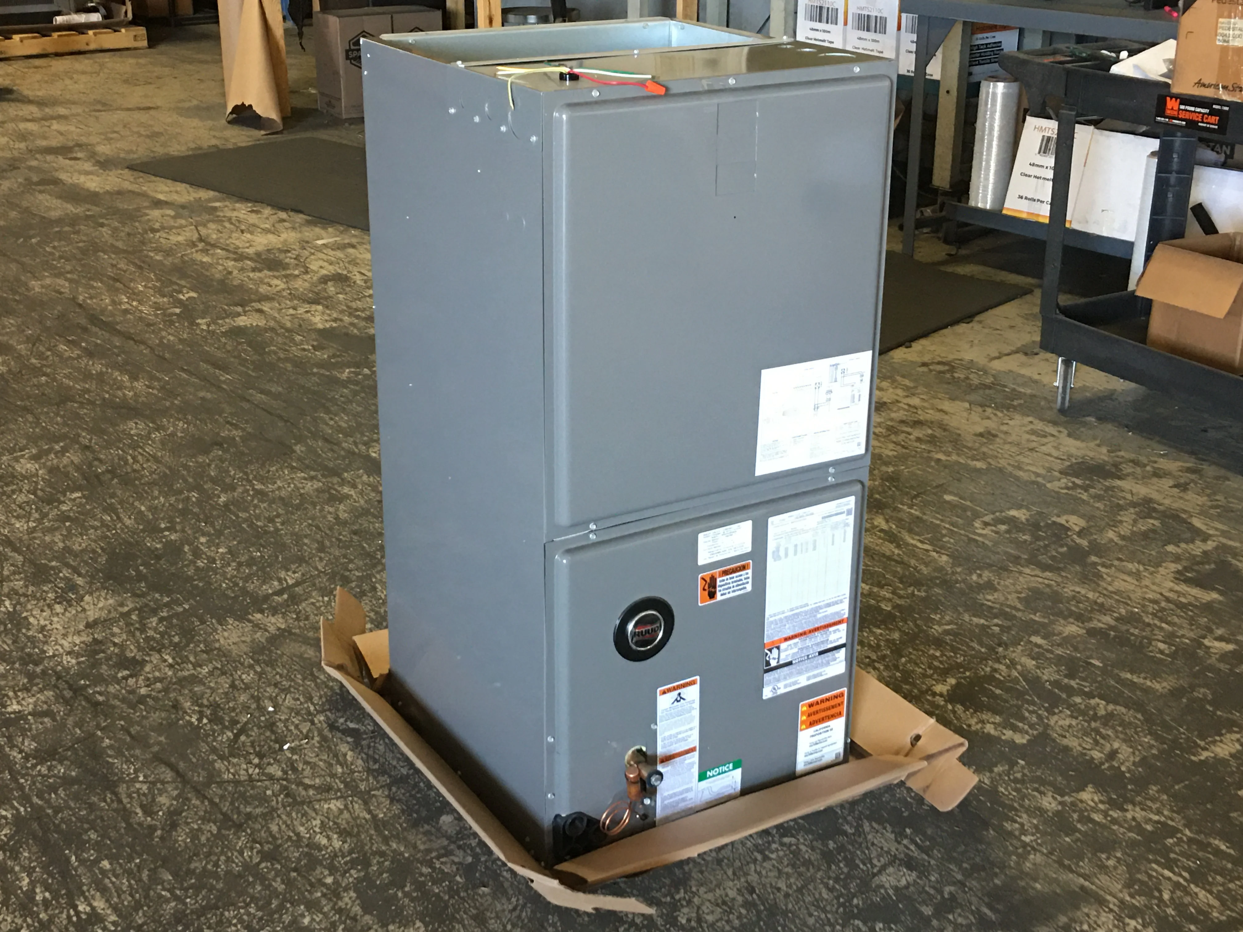 2 ton AC/HP Multiposition ECM Air Handler; 208-230/60/1, R-410A, CFM 1600, 16 SEER - Image 2