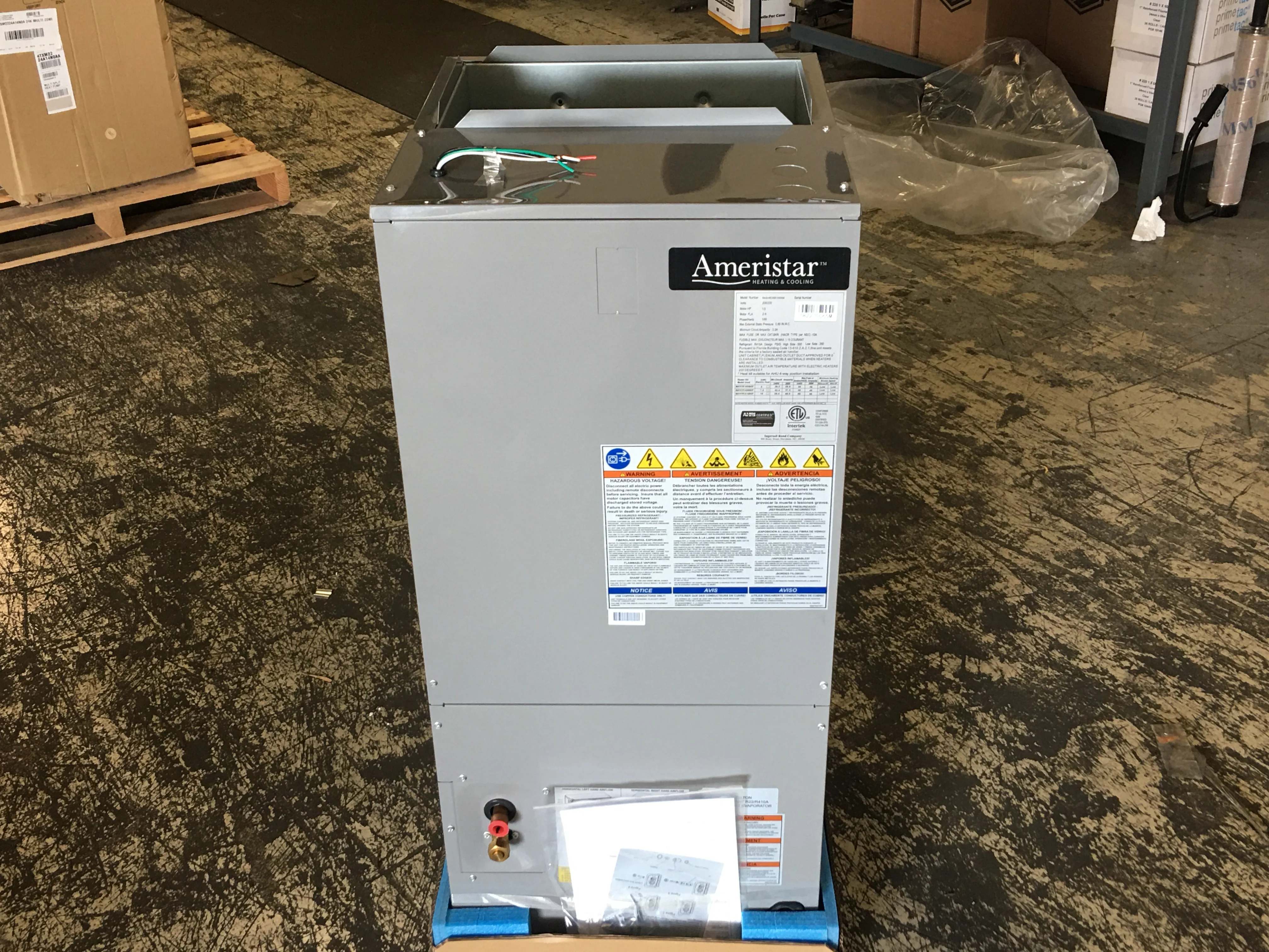 2 TON AC/HP ECM MULTI-POSITION AIR HANDLER, 14 SEER 208-230/60/1 R-410A CFM:800 - Image 2