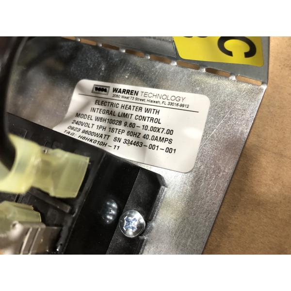 2 Ton AC/HP ECM Var Spd Up/Horz Fancoil W/ 8 KW Electric Heat, 16 SEER 208-230/60/1 CFM 1600 - Image 5